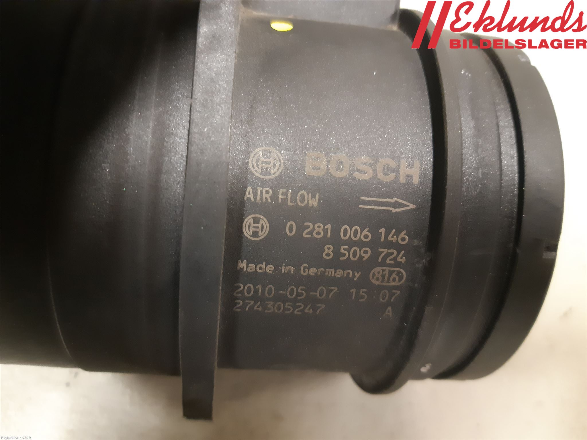 BMW 1 E87/81 5D/3D 03-11 Injluftmassamätare