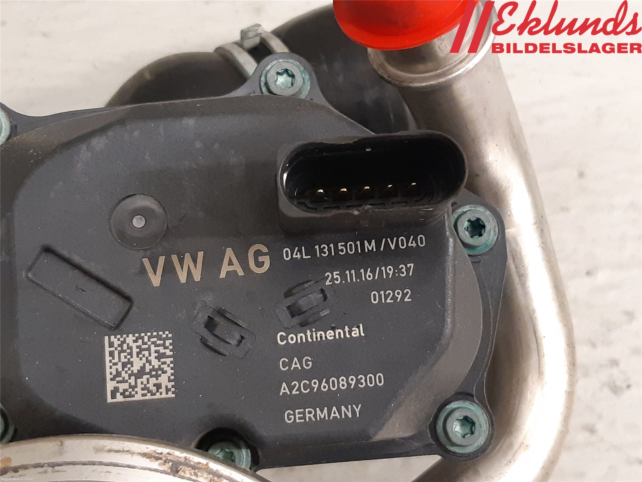 Volkswagen VW TIGUAN 16-24 Egr Ventil