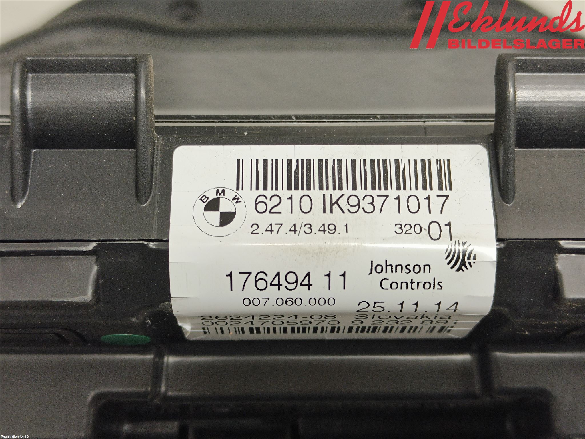 BMW 1 F20/F21 11-19 Instrument Komb