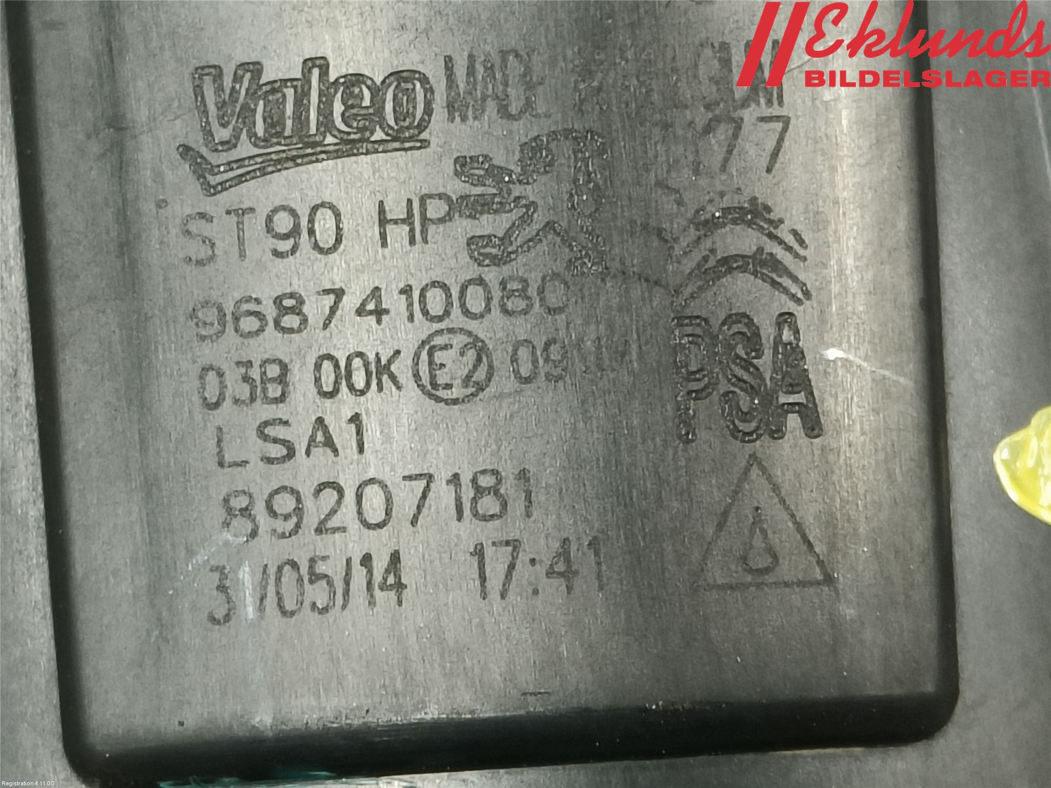 Citroen C4 II 11-18 Dimljus-Varselljus Fram