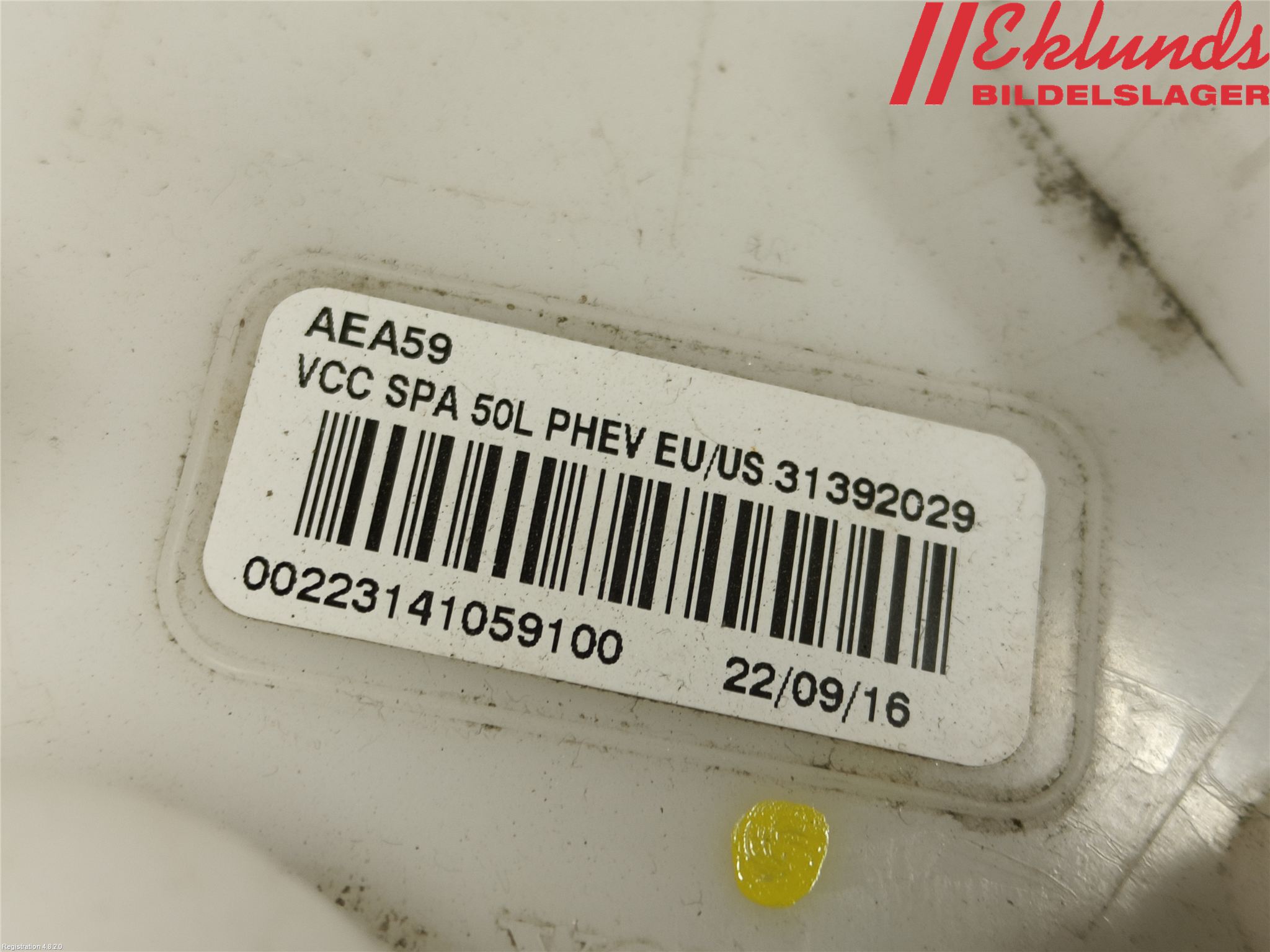 Volvo XC90/RECHARGE 16- Bränslepump El