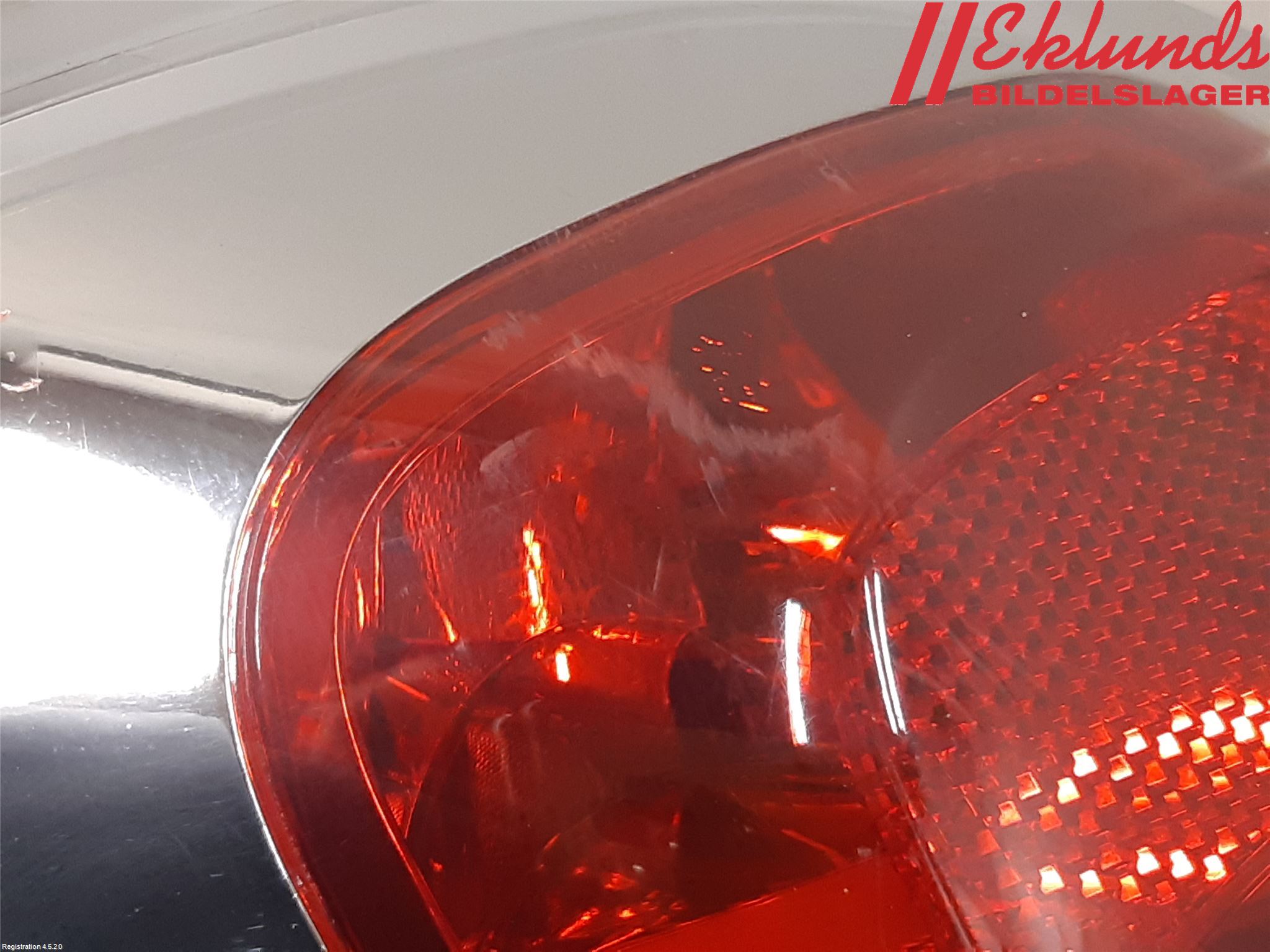 Fiat 500 07- Bakljus Vänster