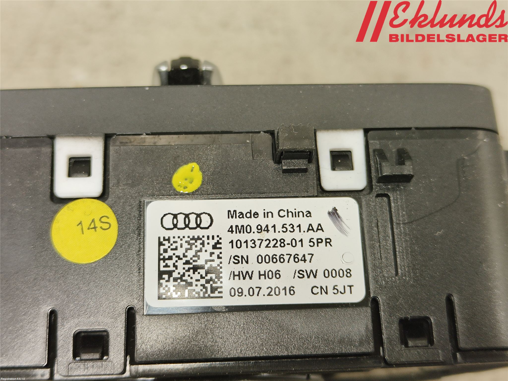 Audi A5 17- Strömställare Ljus