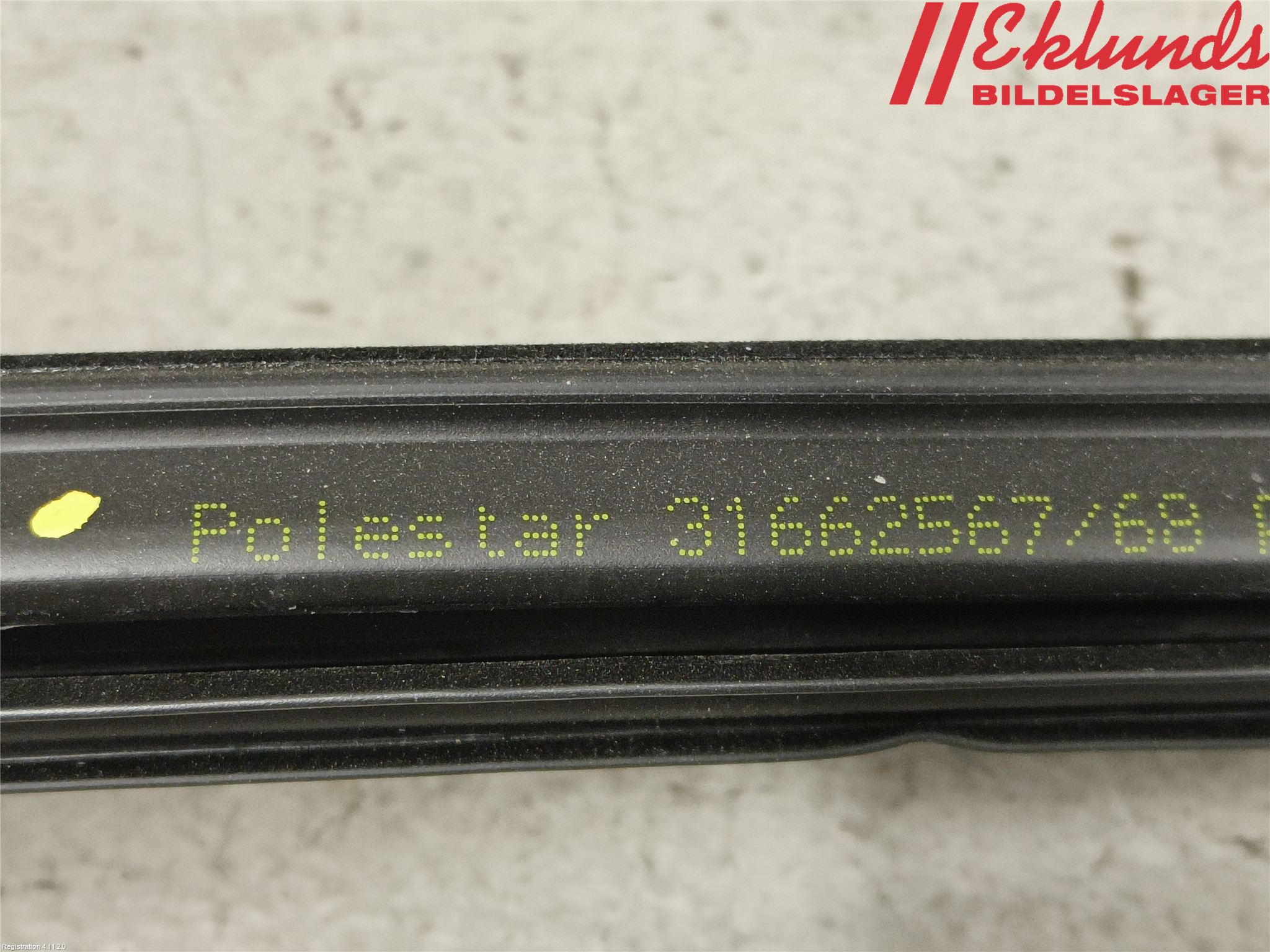 Polestar 2 20- Dörr Dekorlist Bak Vä