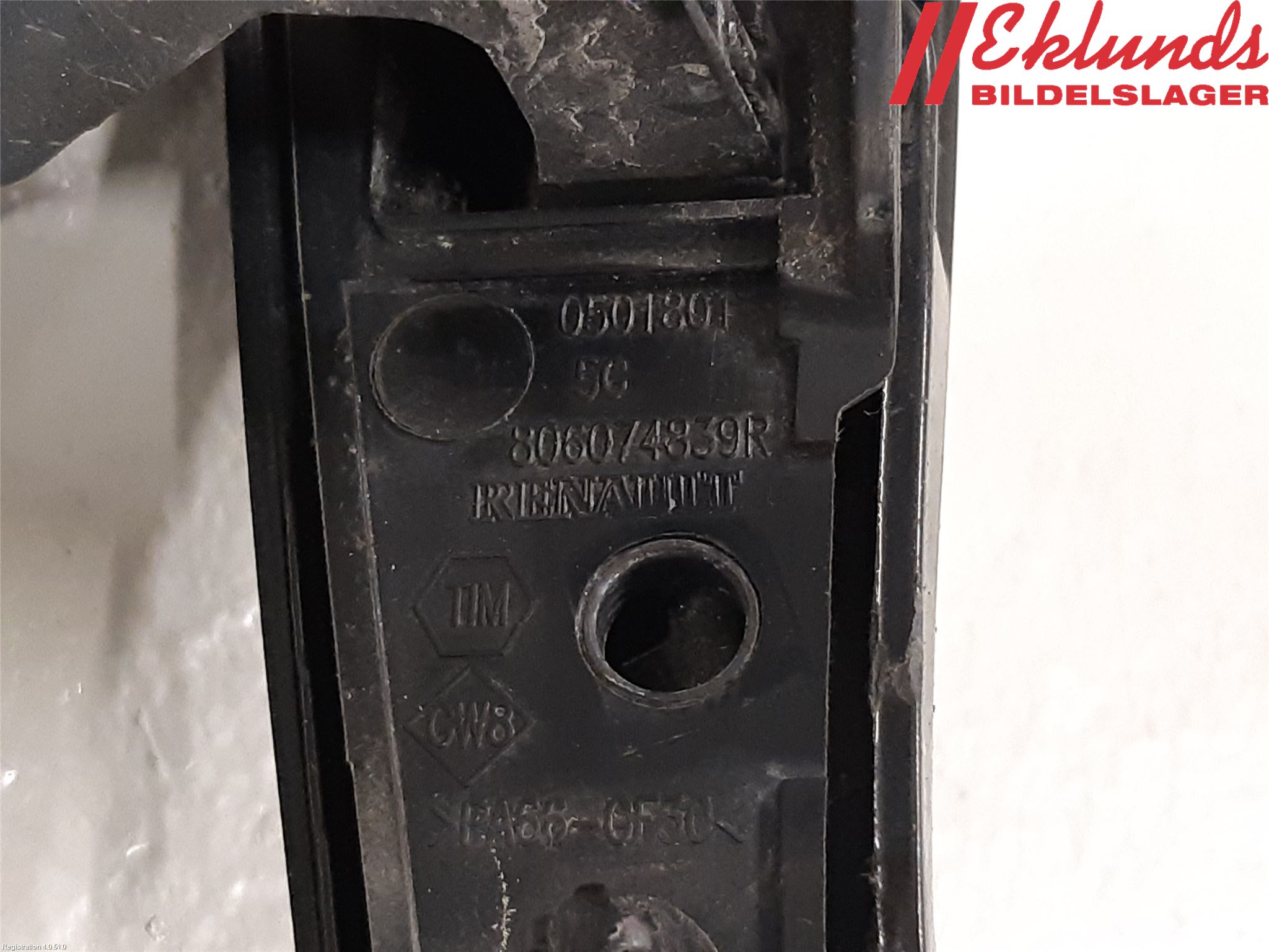 Dacia DUSTER 10-17 Dörrhandtag Yttre Vä