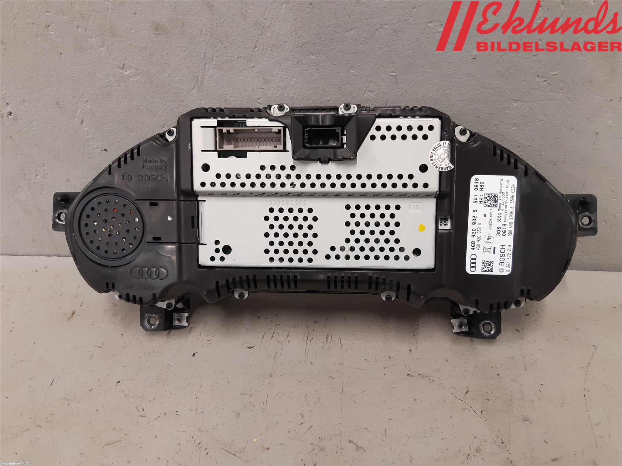 Audi A6/S6 4G 11-18 Instrument Komb