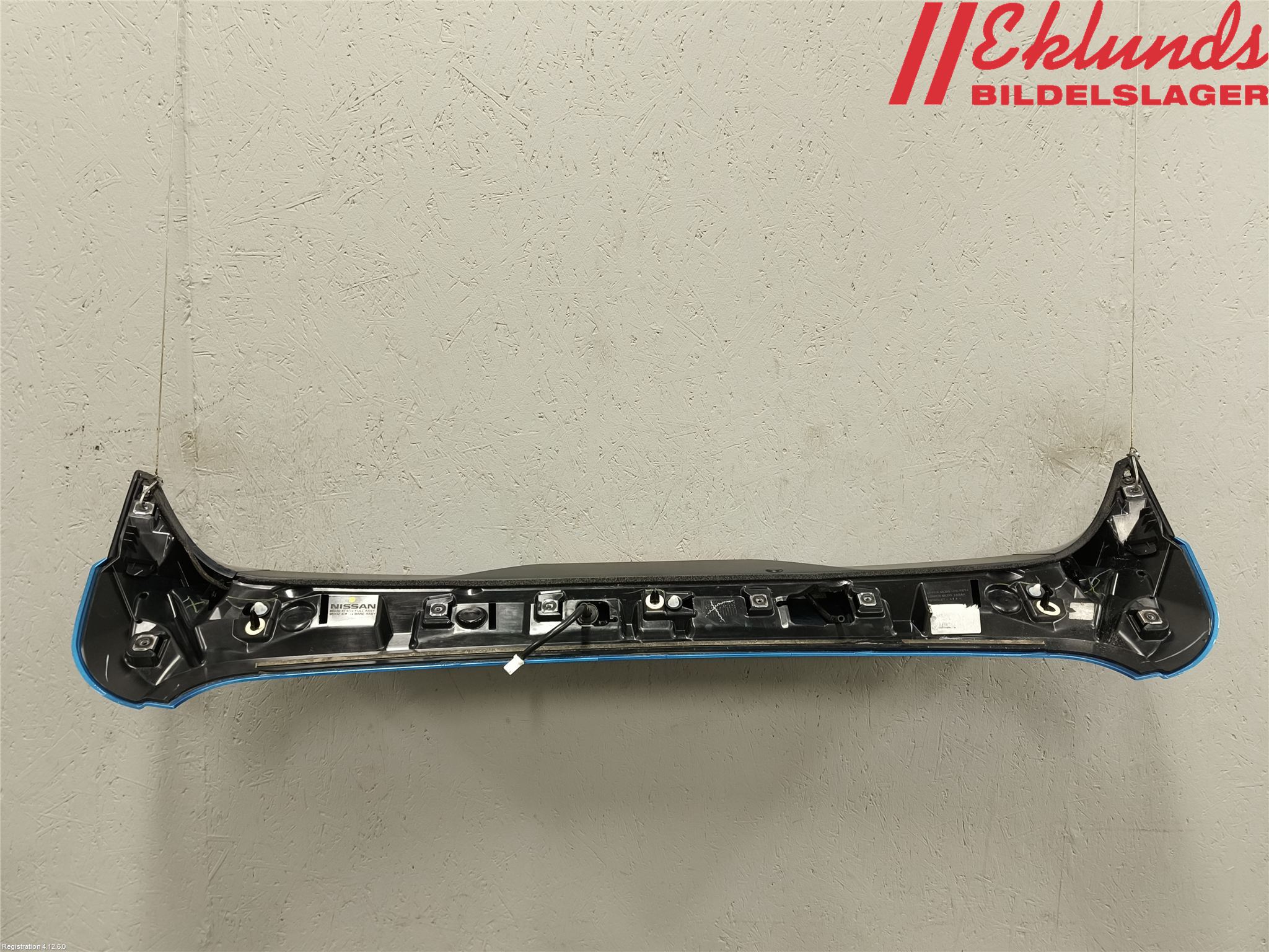 Nissan QASHQAI 17-21 Spoiler Baklucka