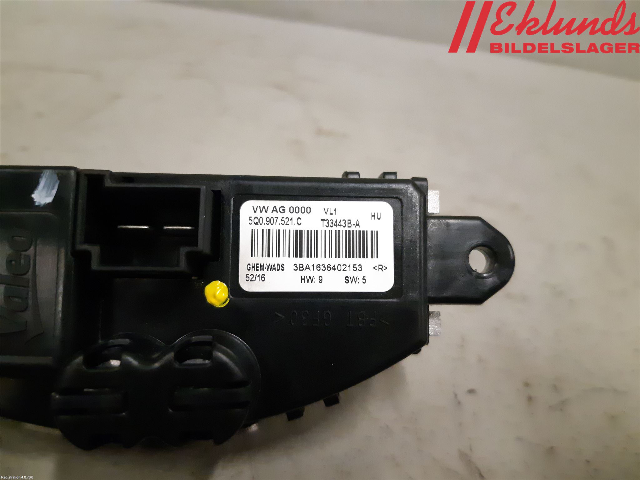 Audi Q2/SQ2 17- Värmefläktsmotstånd