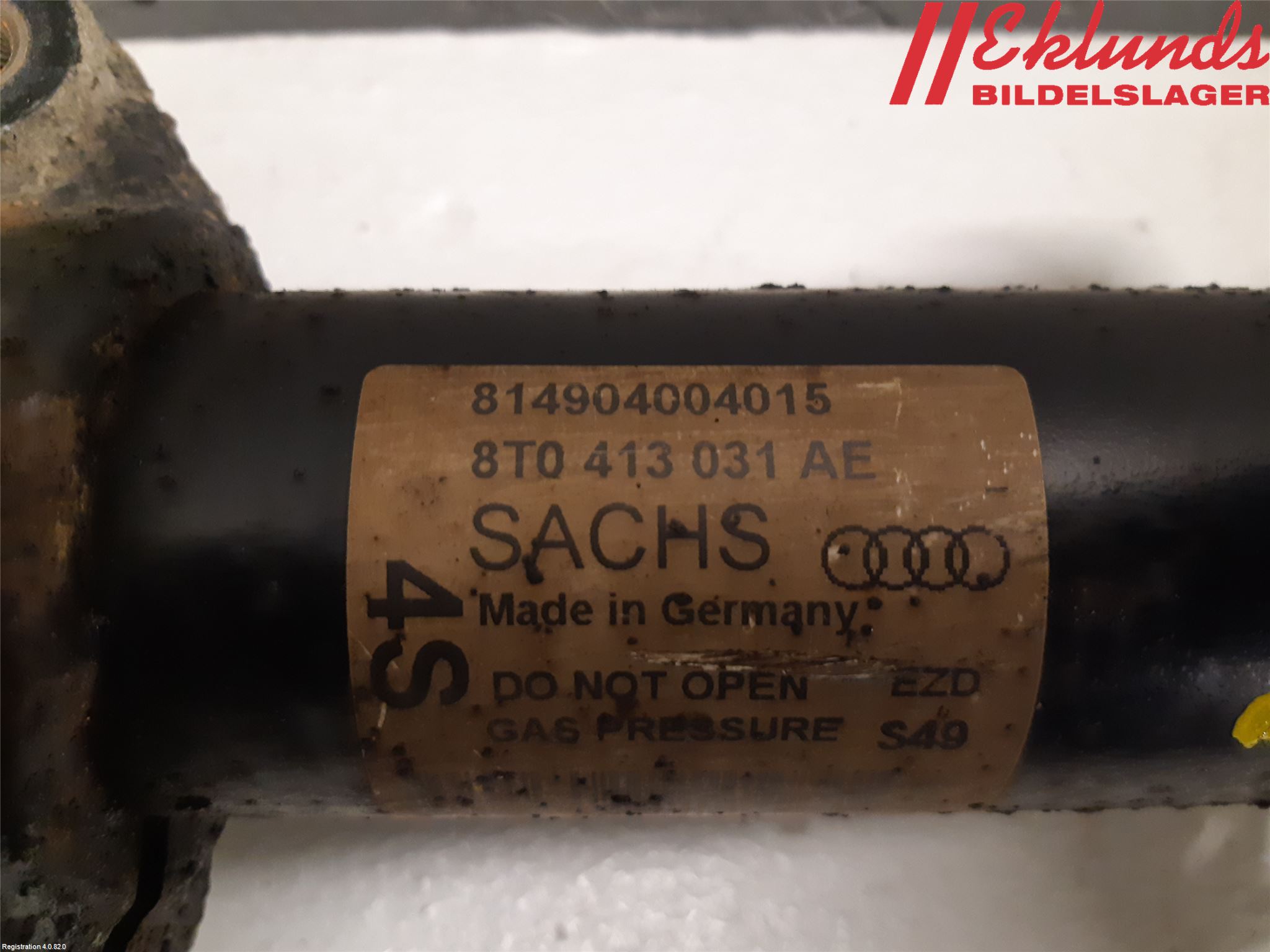 Audi A5 07-16 Fjäderben Fram Höger