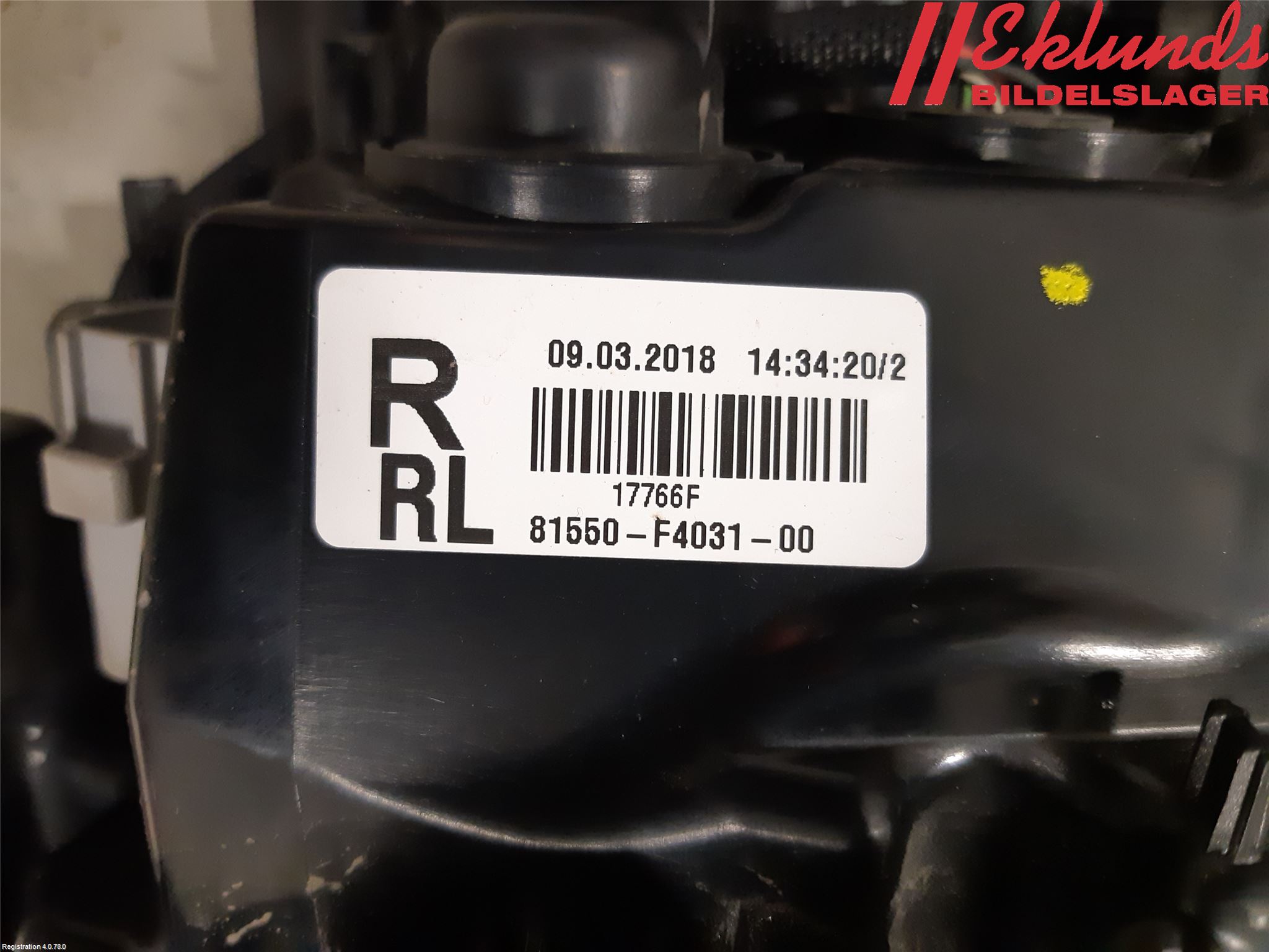 Toyota C-HR 16-23 Bakljus Höger
