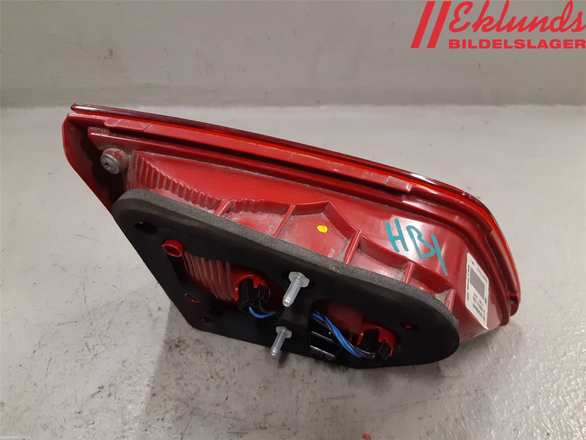 Volkswagen VW PASSAT 11-14 Bakljus Lucka Hö