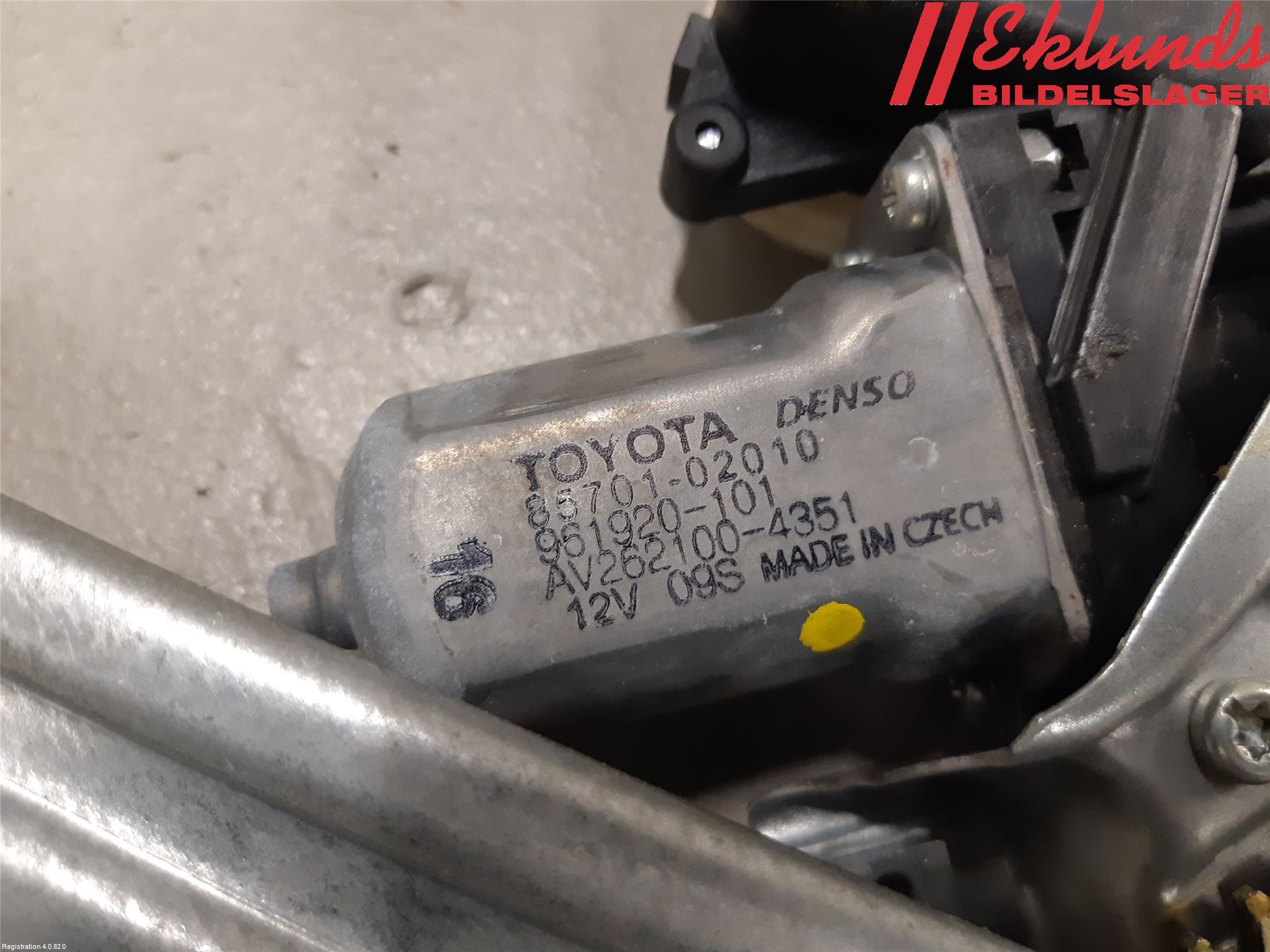 Toyota AURIS 13-19 Fönsterhiss El Kompl