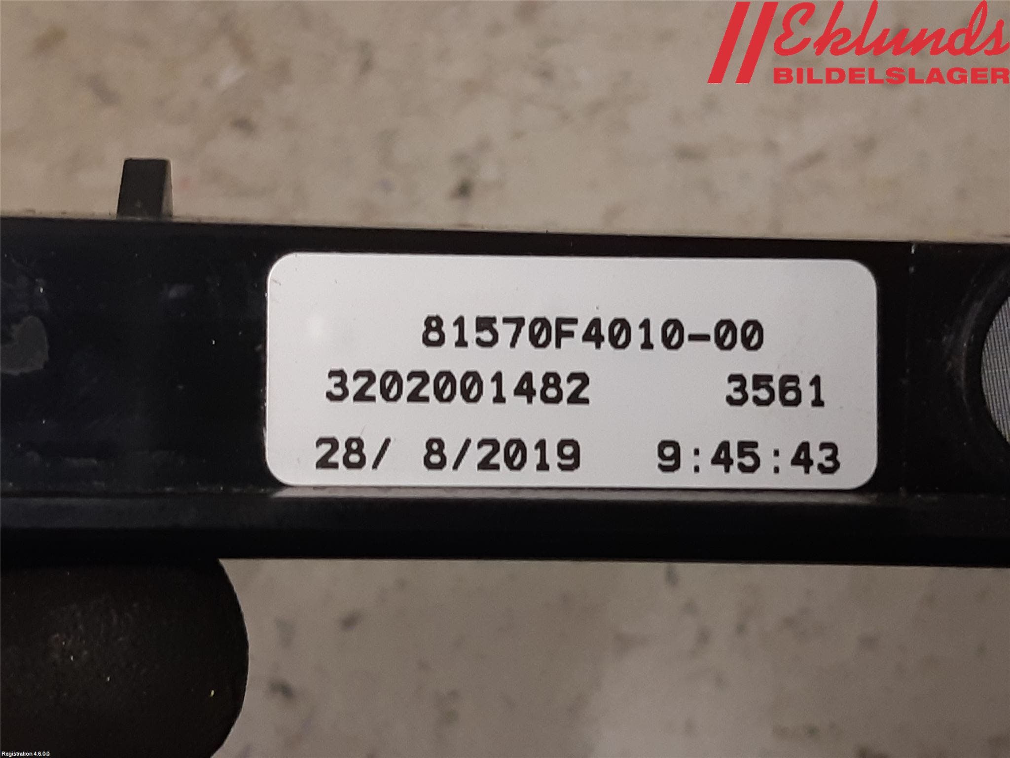 Toyota C-HR 16-23 Bromsljus Bakruta