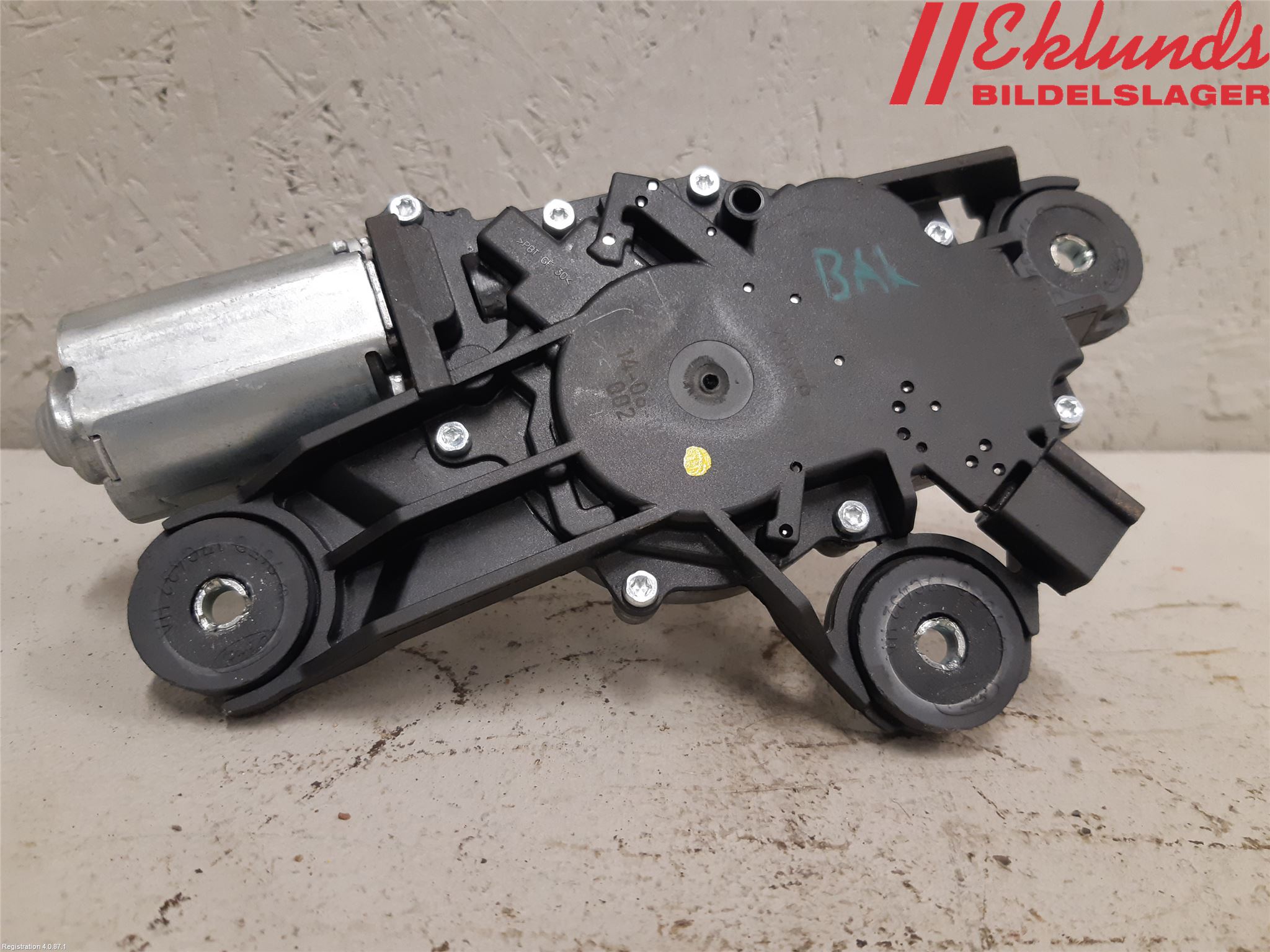 Volvo V60 14-18 Torkarmotor Baklucka