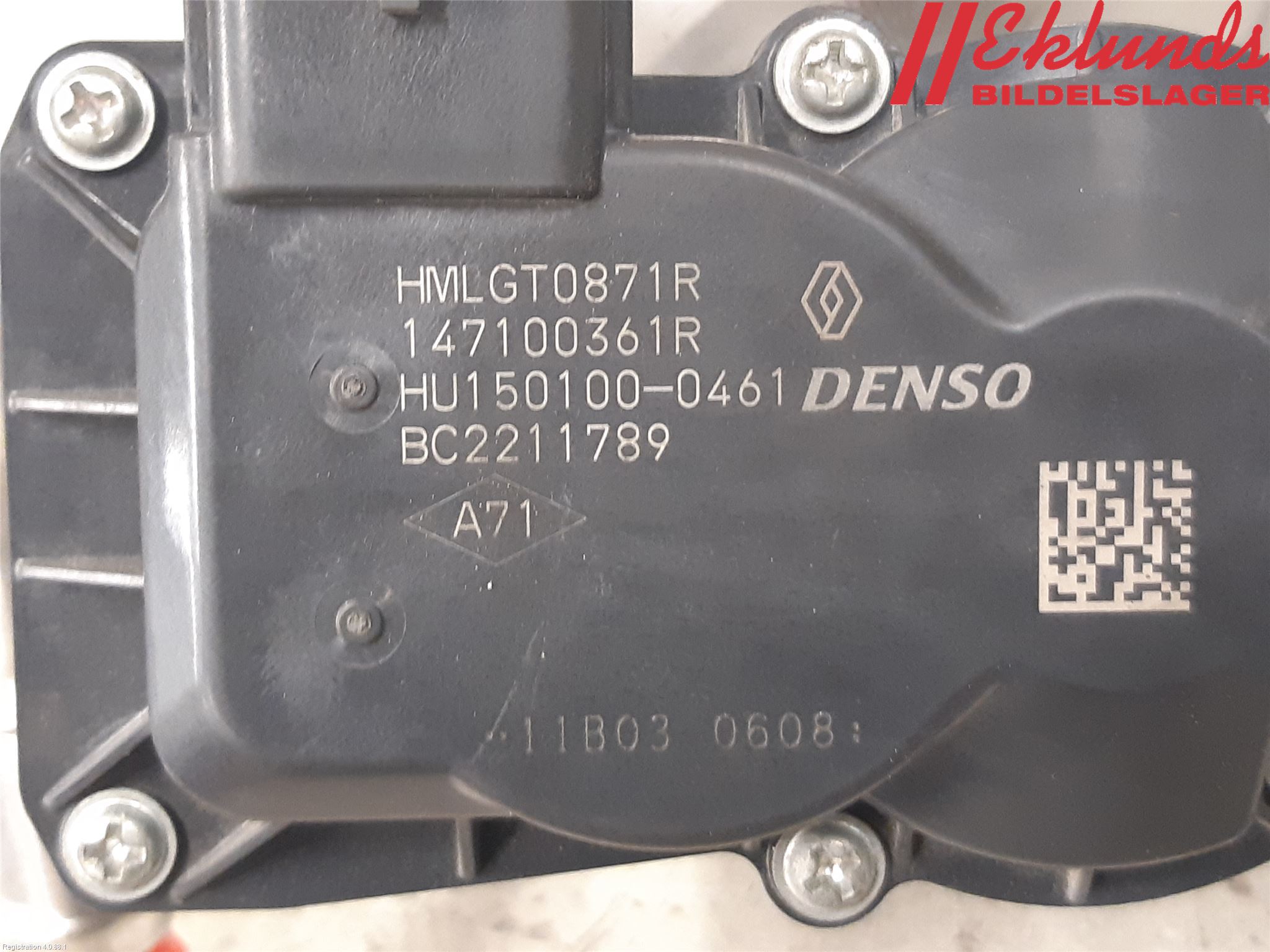 Dacia DUSTER 18-24 Egr Ventil