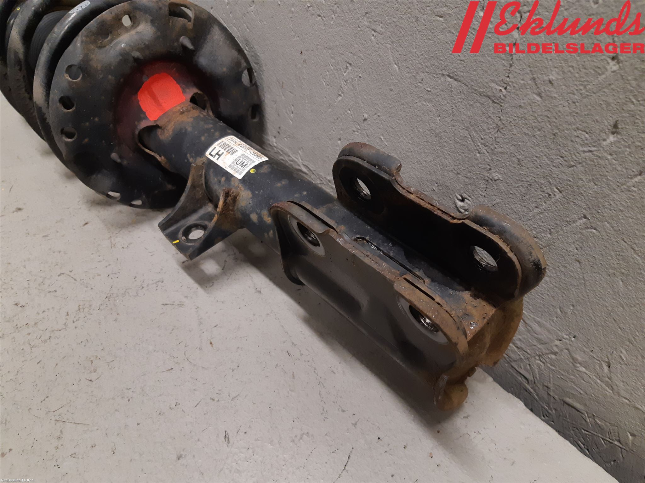 Kia SORENTO 15-20 Fjäderben Fram Vänster