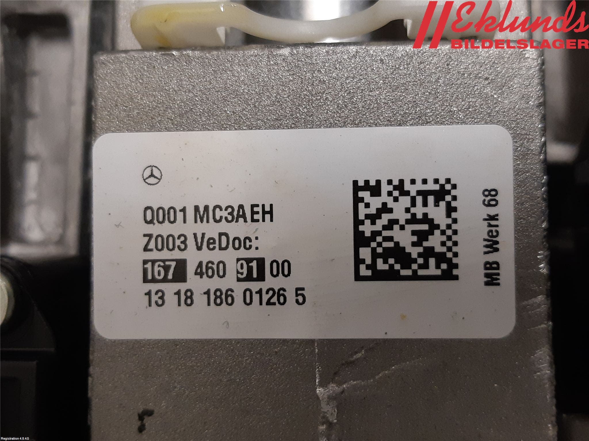 Mercedes-Benz MB GLE-KLASS (W167/V167/C167) 19- Rattaxelagg Justerbart