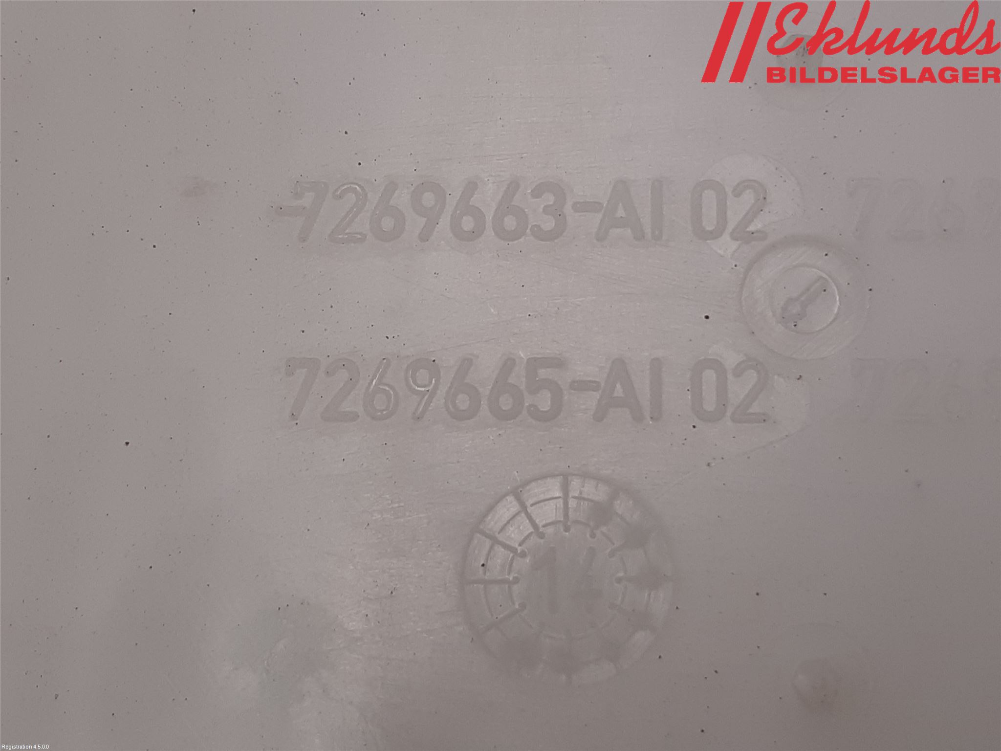 BMW 5 F10/F11/F18 09-17 Spolartank Vindruta-Strål