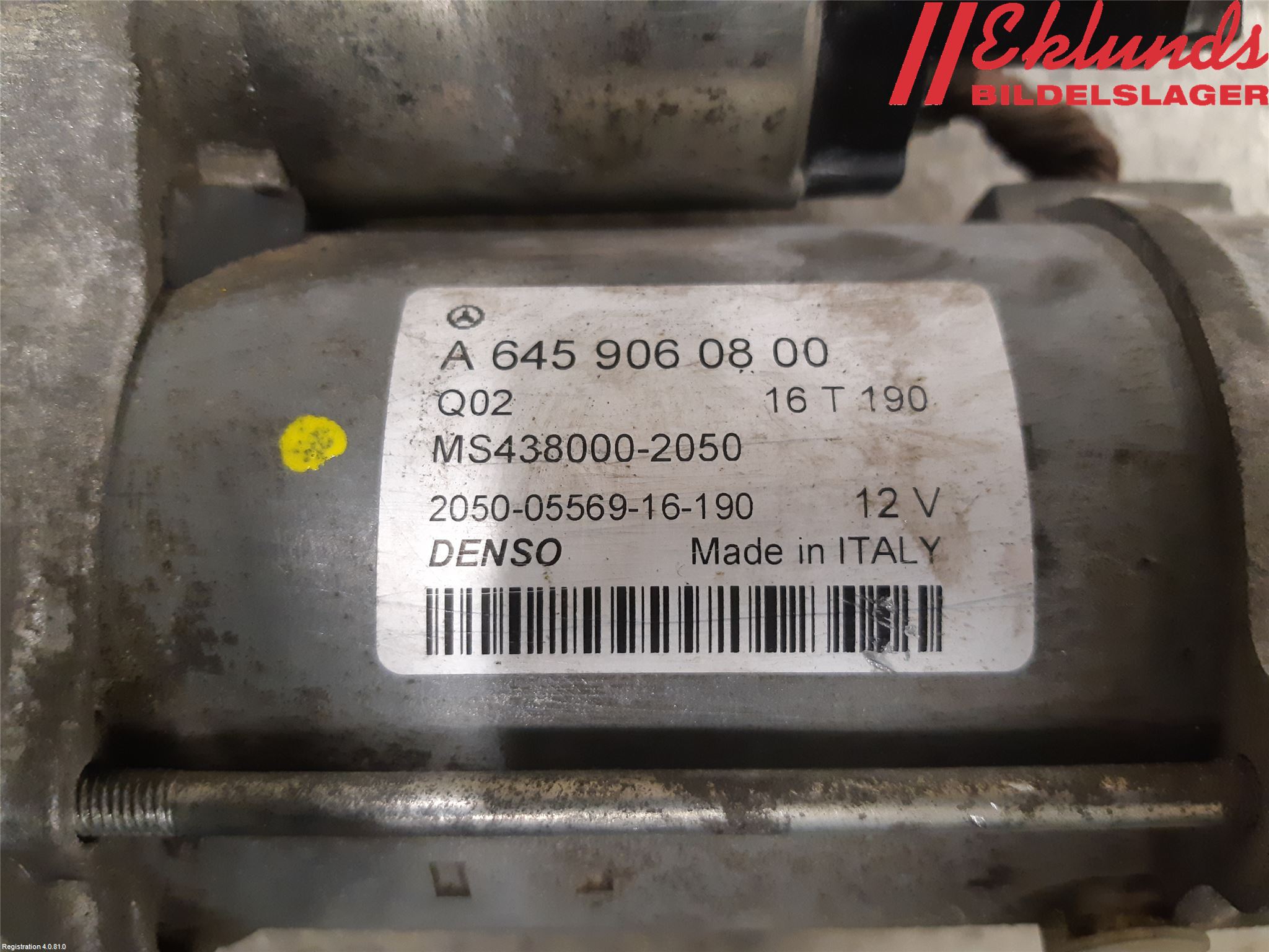 Mercedes-Benz MB CLA-KLASS (C117/X117) 13-19 Startmotor Diesel