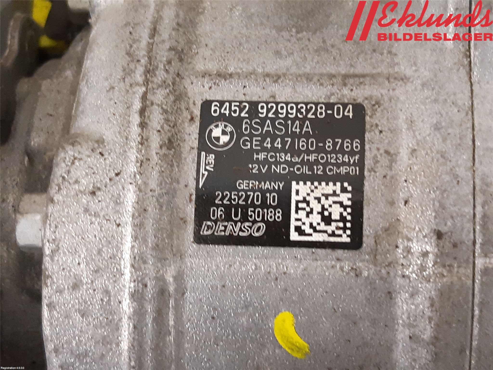 BMW 1 F20/F21 11-19 Ac Kompressor