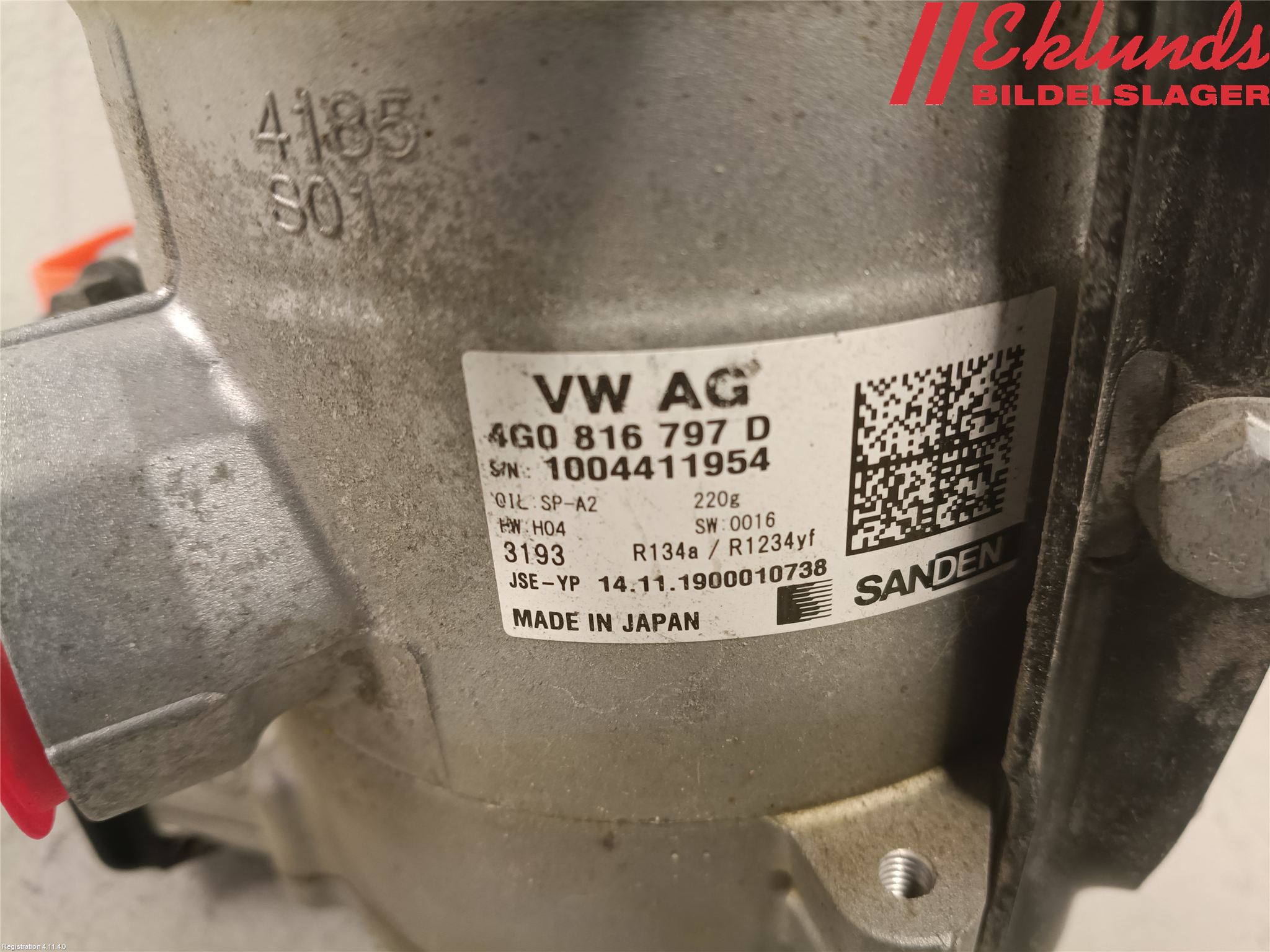 Audi E-TRON, S GE 19- Ac Kompressor