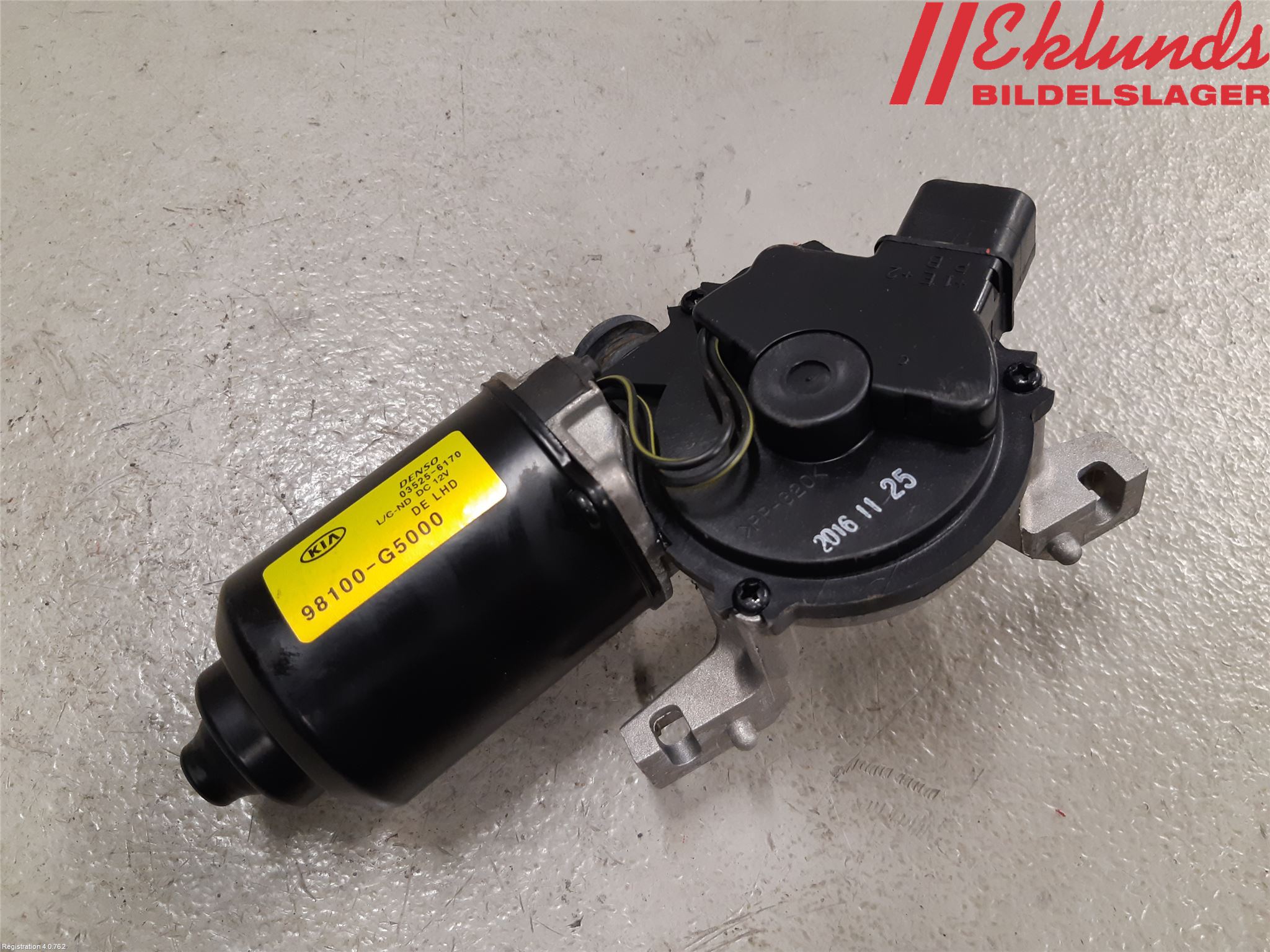 Kia NIRO (DE) 17-22 Torkarmotor Vindruta