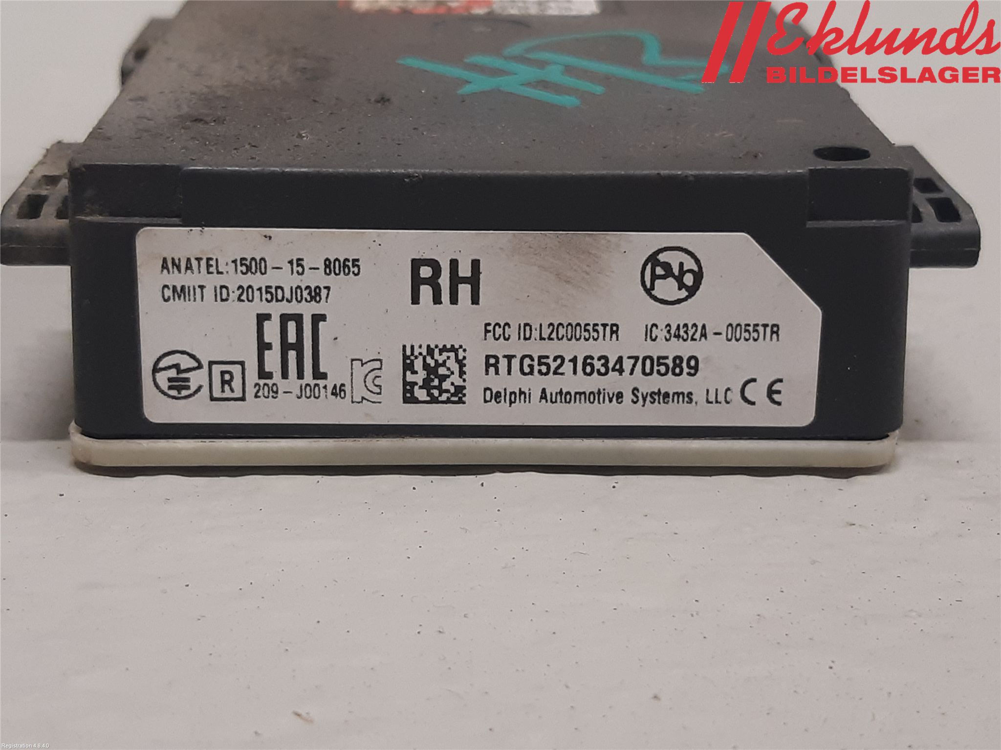 Volvo V90 17->> Sensor Aktivt Kollisionsskydd