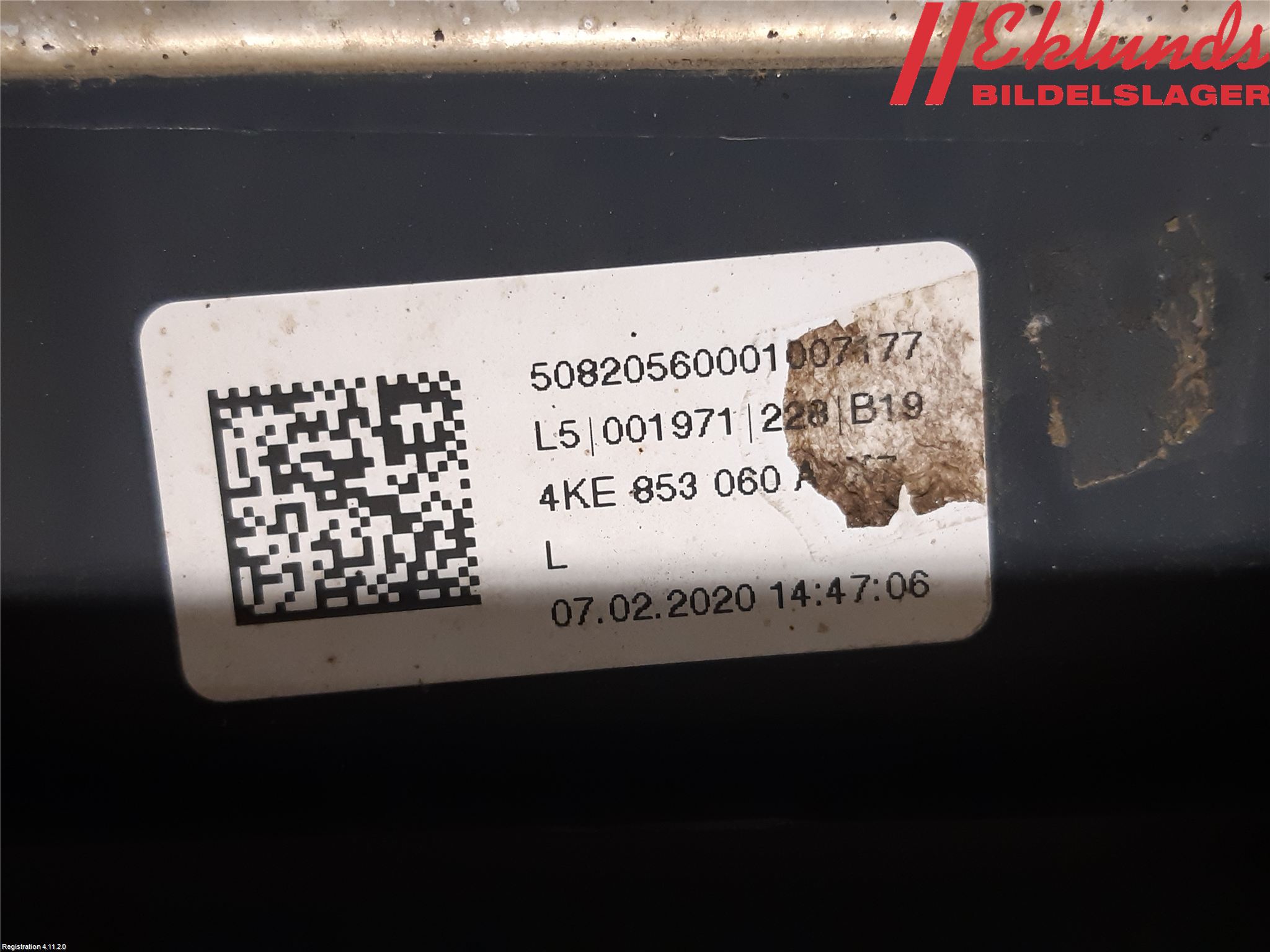 Audi E-TRON, S GE 19- Dörr Dekorlist Fram Hö