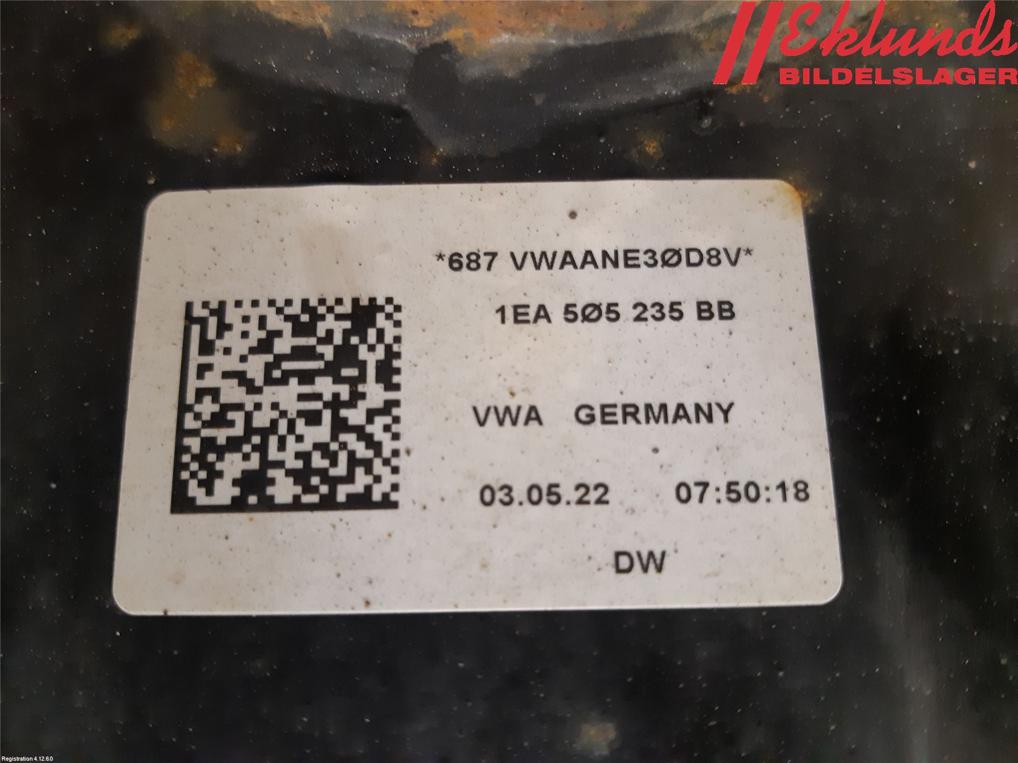 Volkswagen VW ID.4 21- Bakaxelbalk