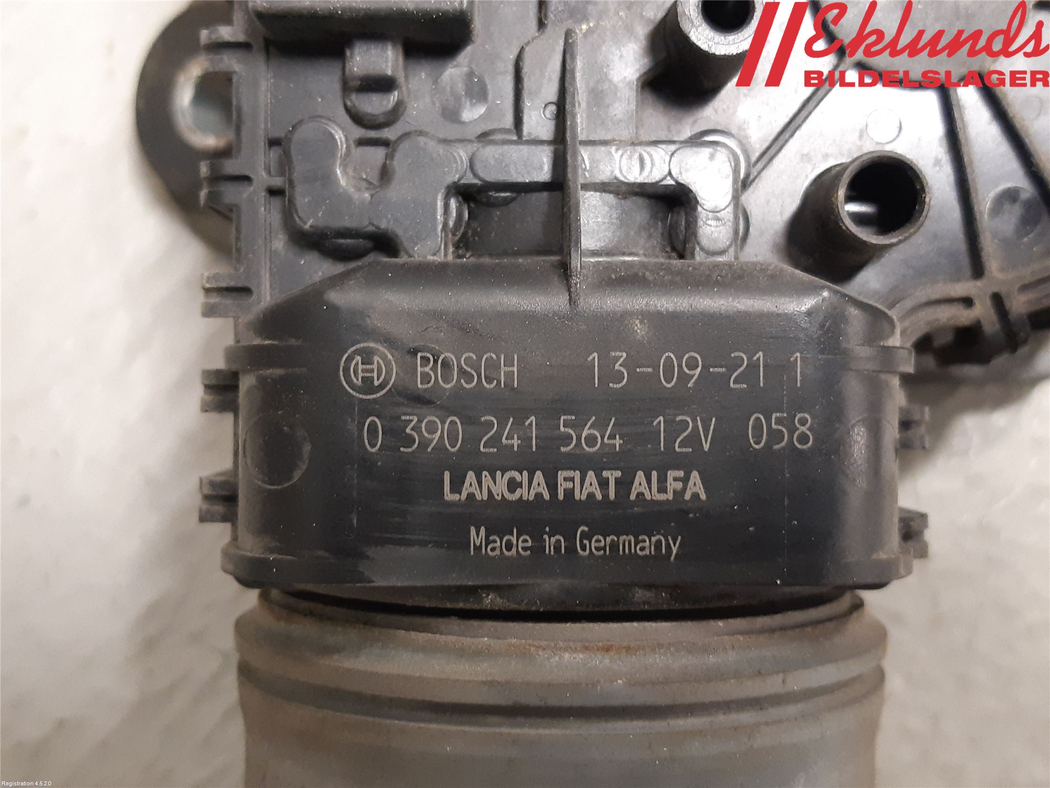 Opel COMBO D 12-18 Torkarmotor Vindruta