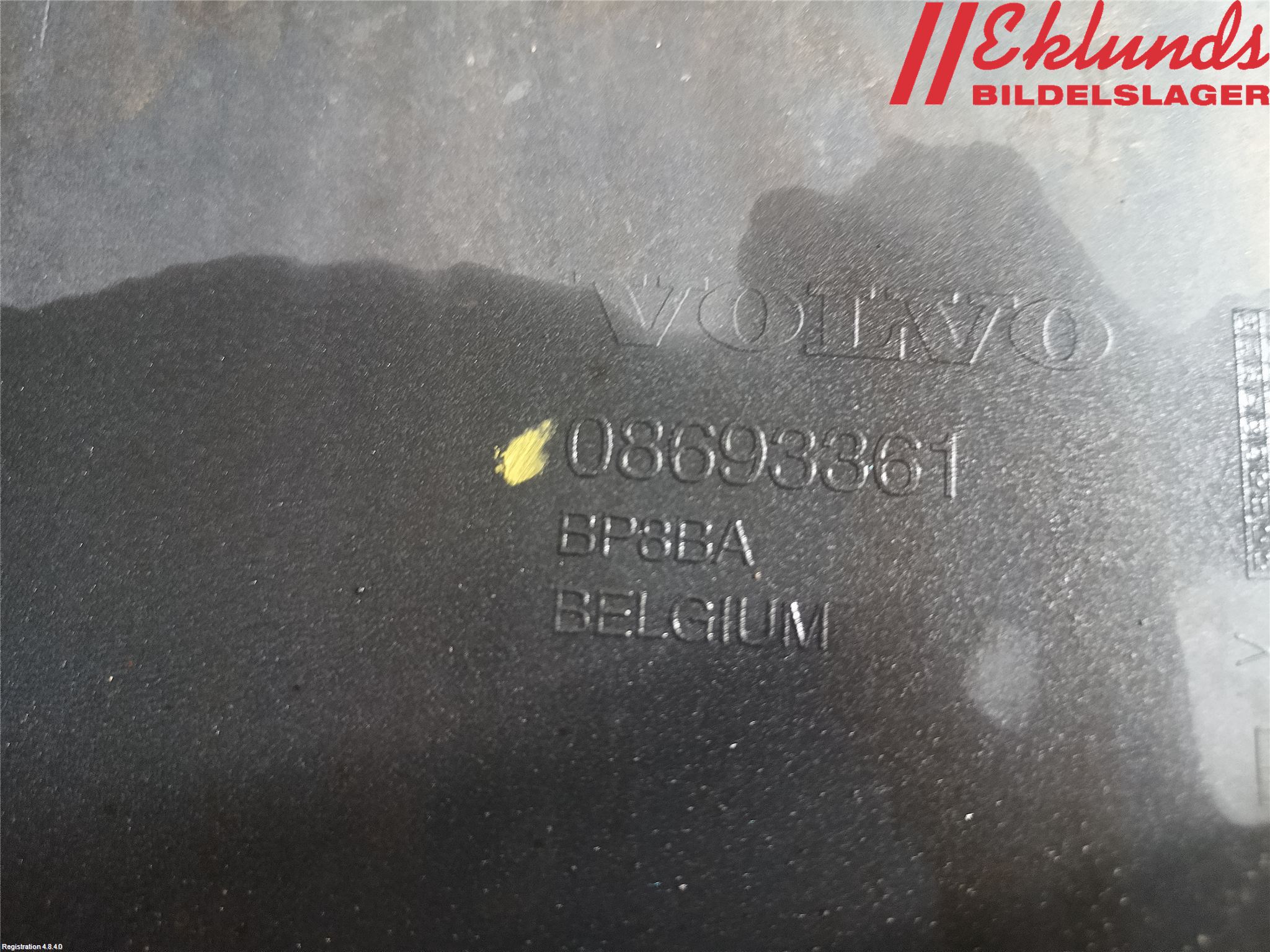 Volvo V70 05-08 Stötfångarbeklädnad Bak