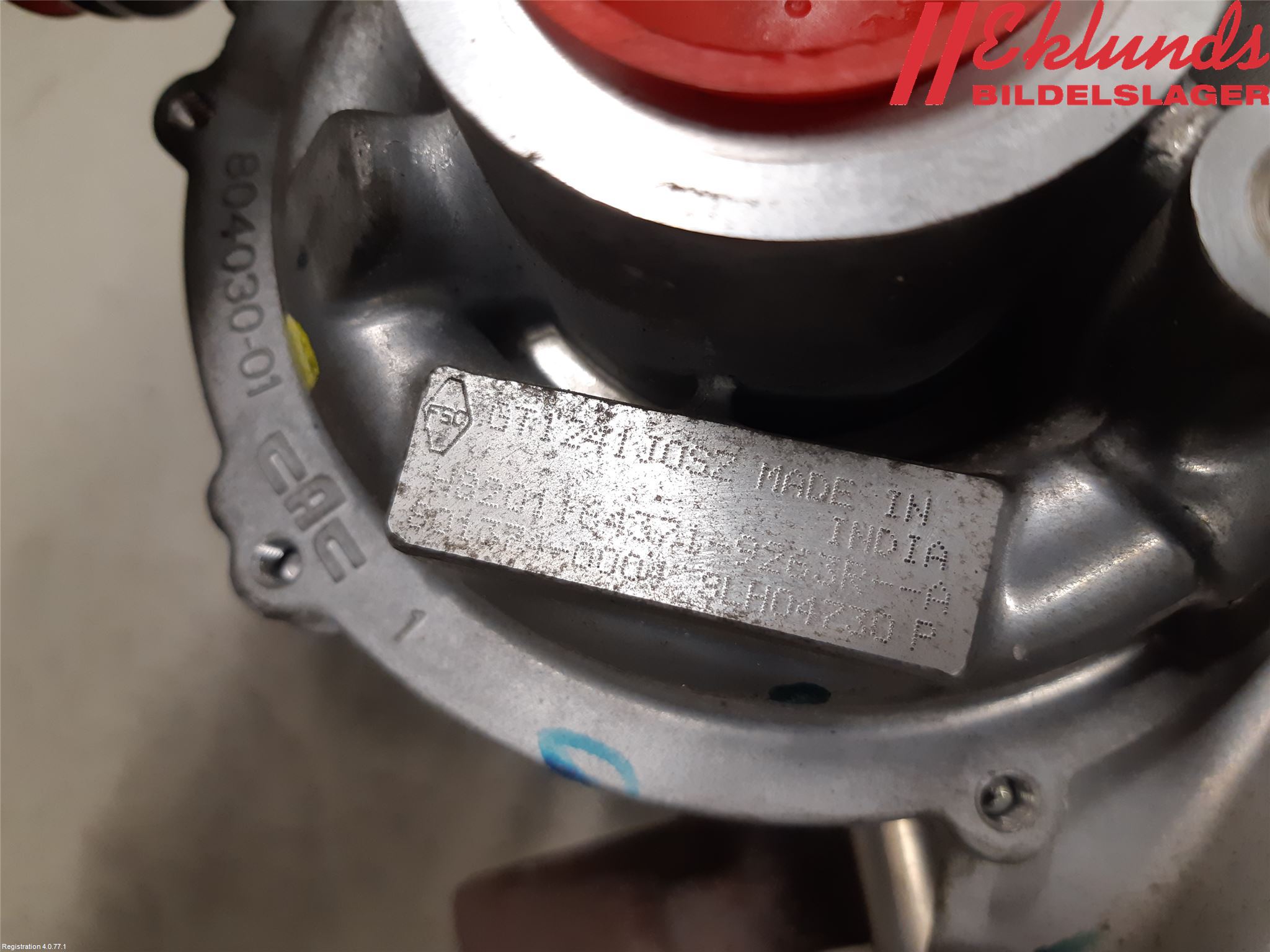 Mercedes-Benz MB CITAN (W415) 13-21 Turboaggregat