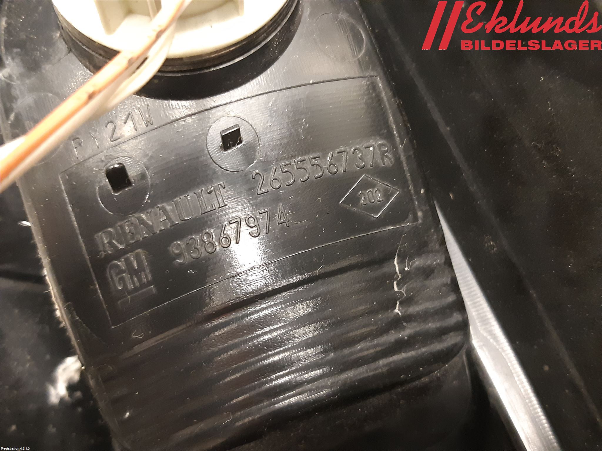 Opel VIVARO 15-19 Bakljus Vänster