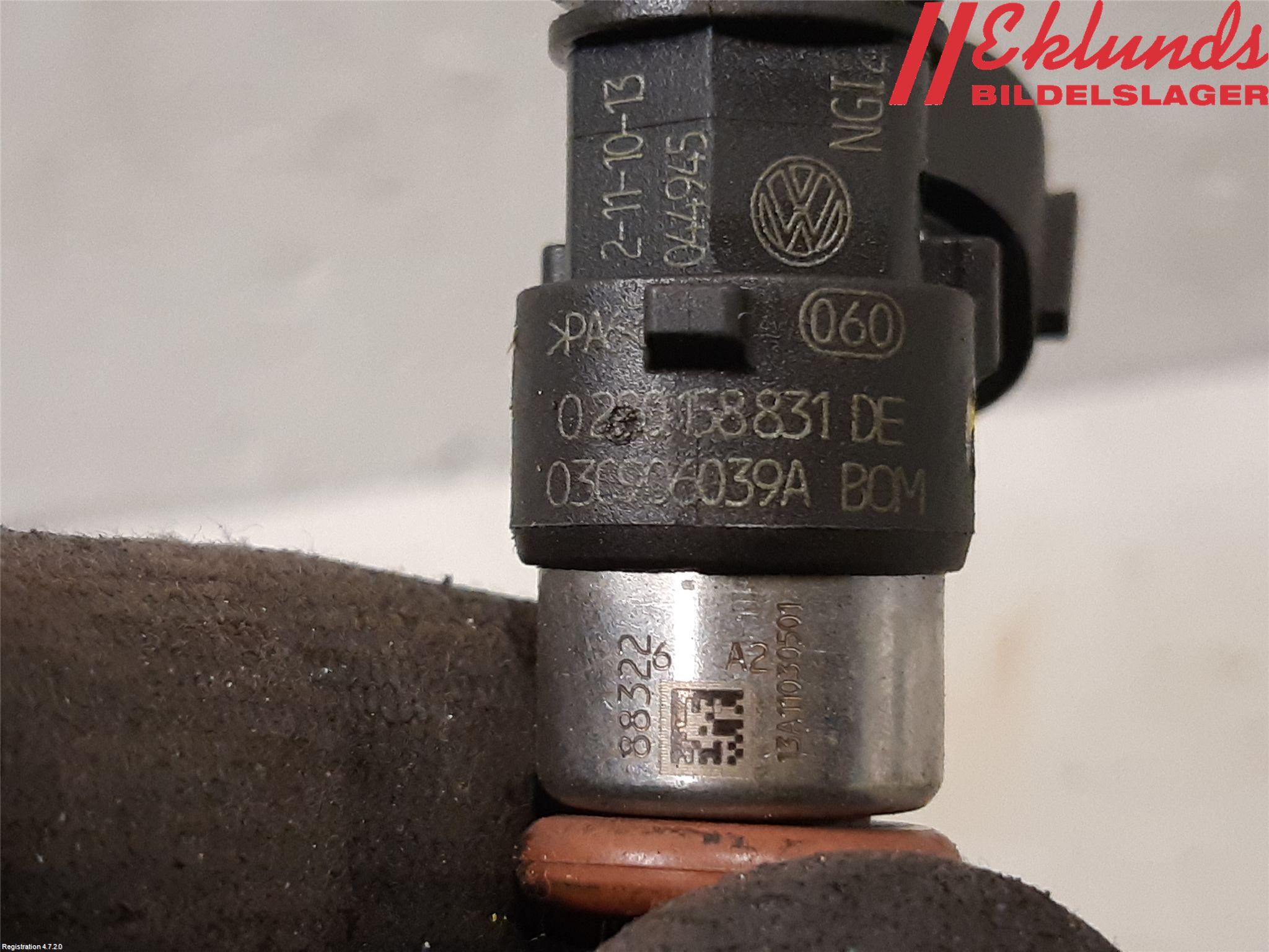 Volkswagen VW PASSAT 11-14 Injspridare