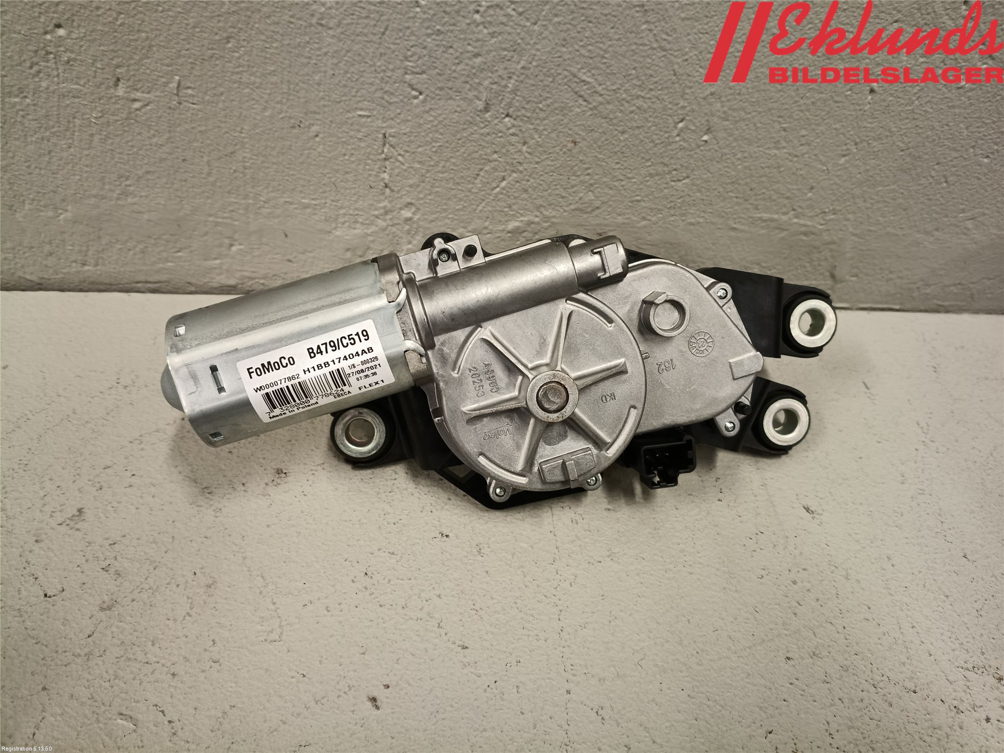 Ford FOCUS 19- Torkarmotor Baklucka