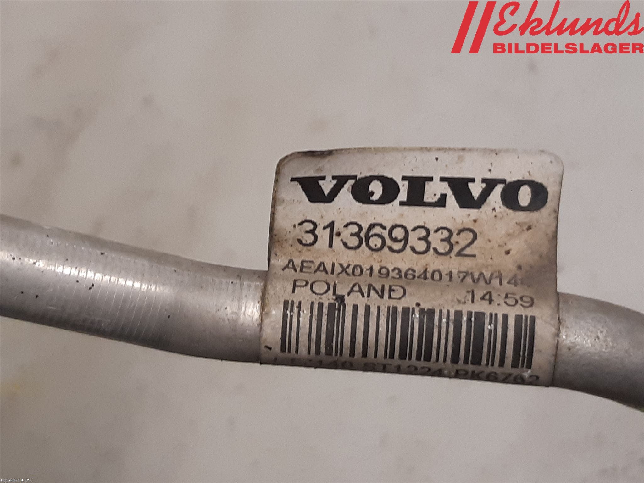 Volvo V90 17->> Ac Slang-Rör