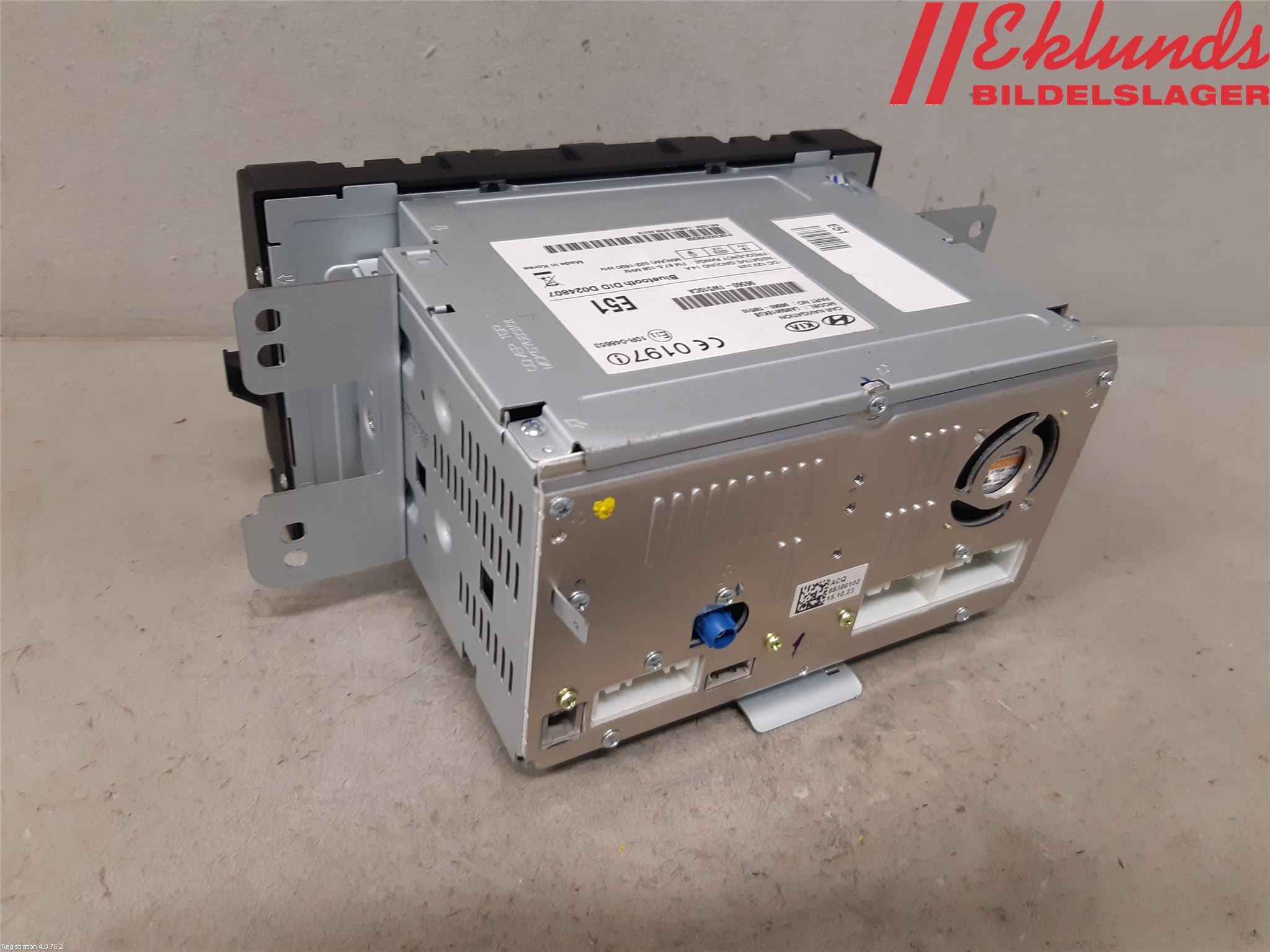 Kia RIO 12-16 Cd Radio - Multimediapanel