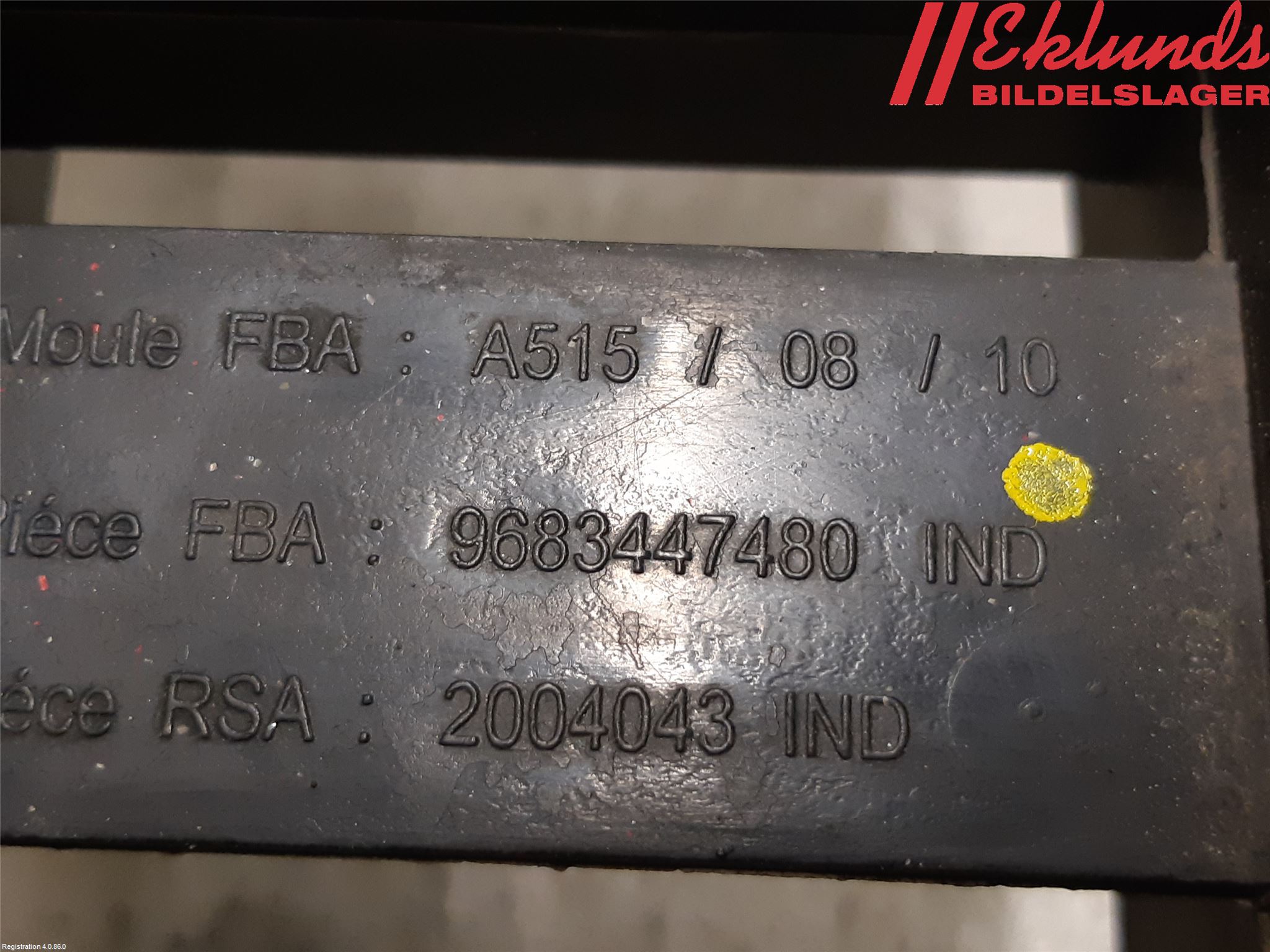 Citroen C3 10-17 Stötfångar Deformelement Fram