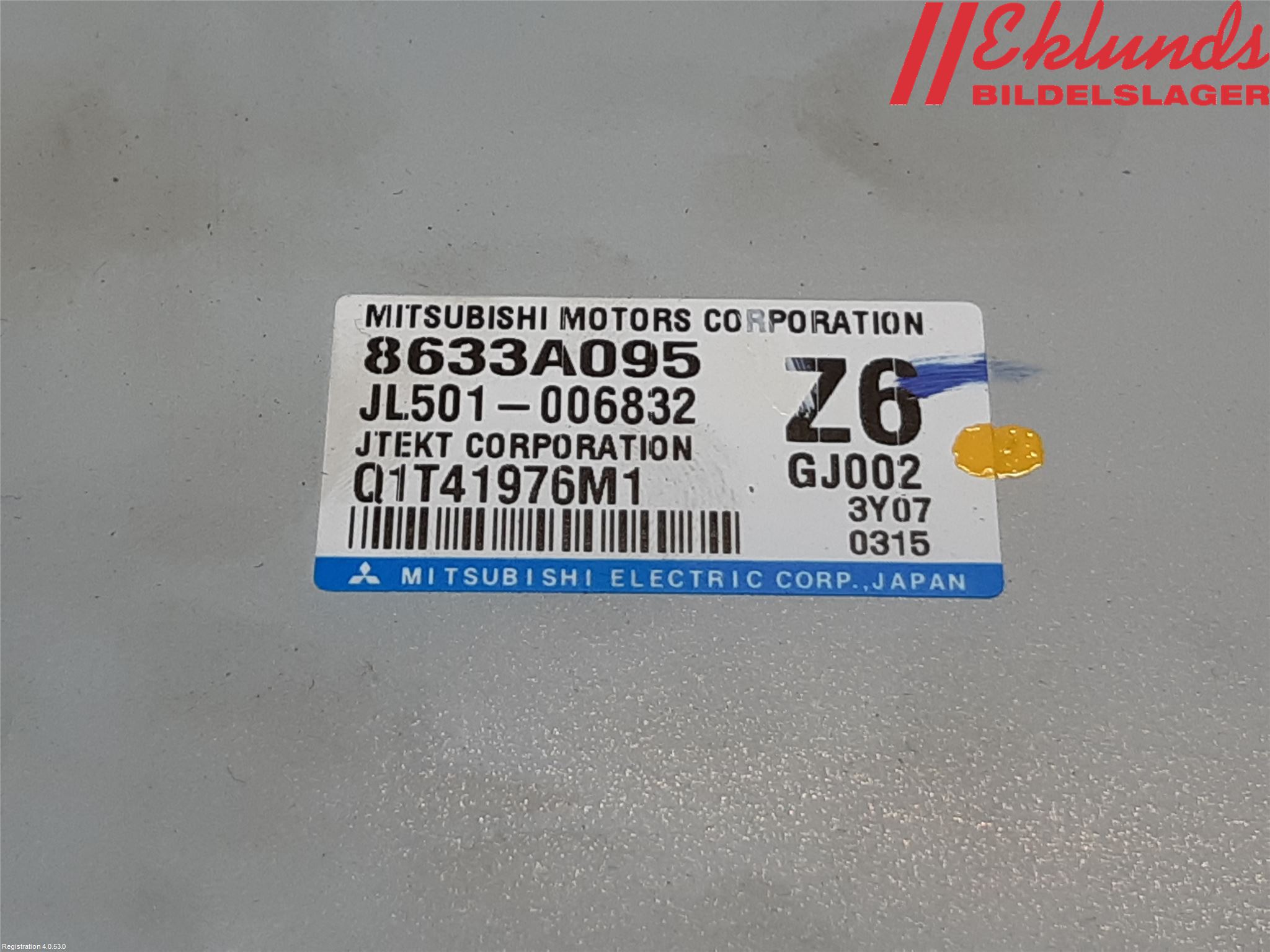 Mitsubishi ASX 10-22 Styrenhet Styrservo