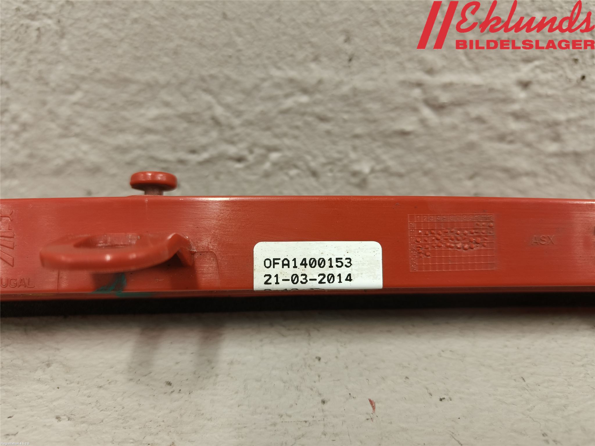Audi A6/S6 4G 11-18 Bromsljus Bakruta