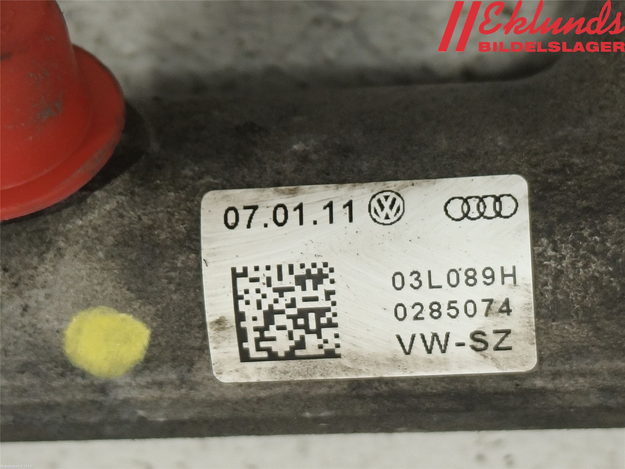 Skoda SUPERB 09-15 Inj. Fuelrail