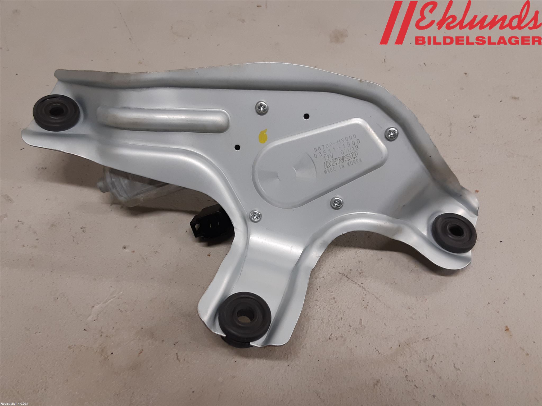 Kia STONIC 18->> Torkarmotor Baklucka