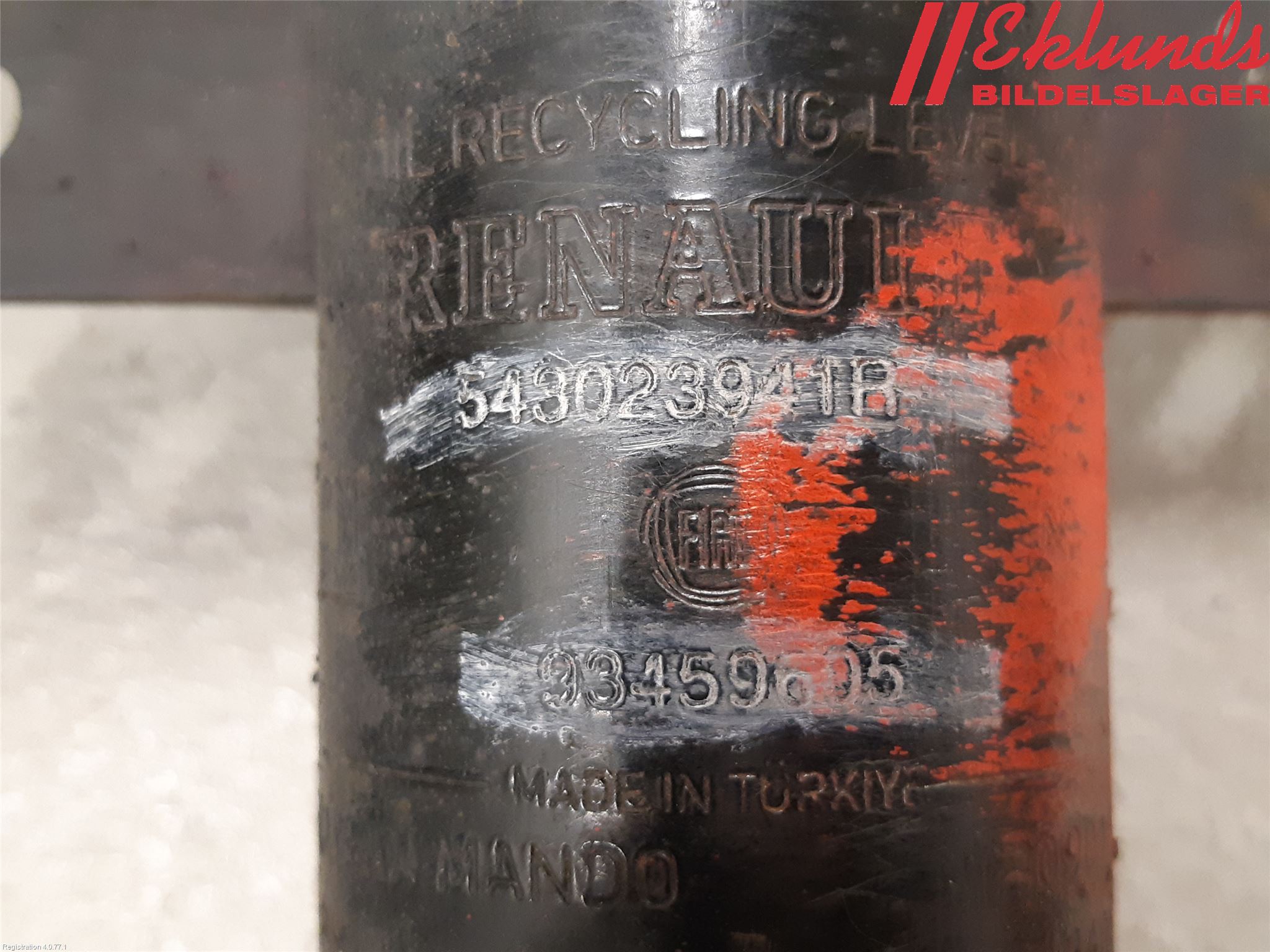 Opel VIVARO 15-19 Fjäderben Fram Vänster