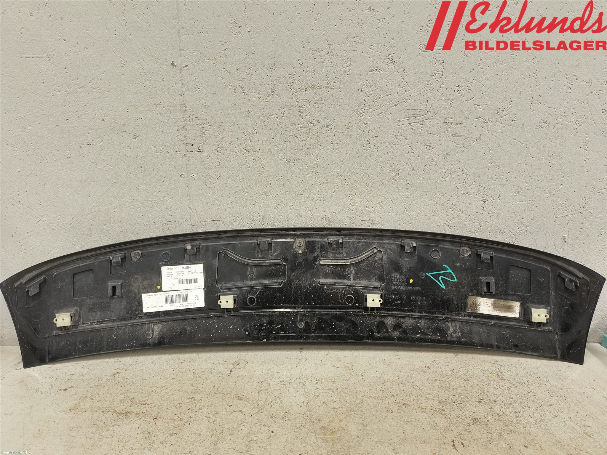 BMW 5 G30/G31/F90 17-23 Spoiler Baklucka