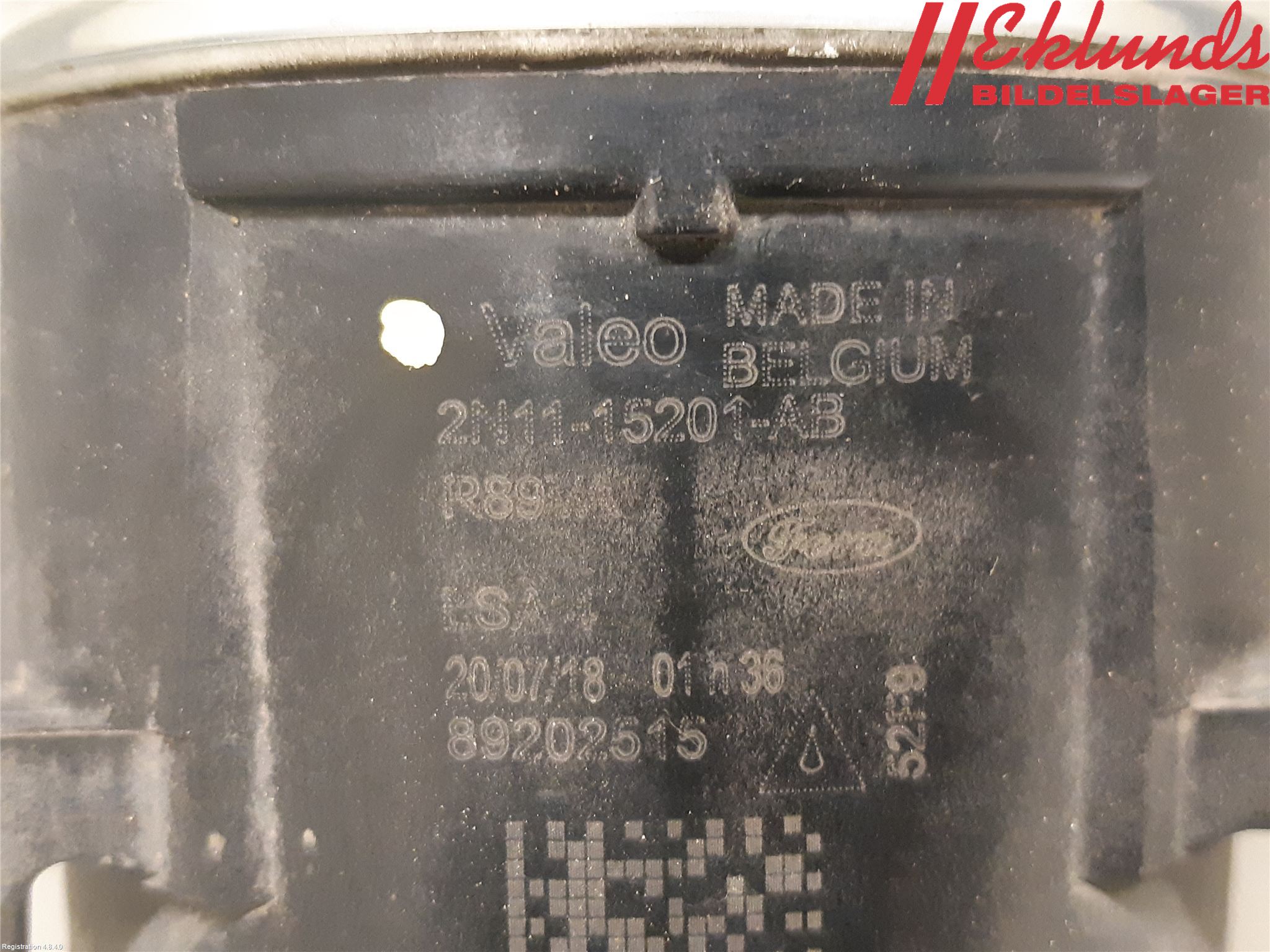 Ford TRANSIT SKÅP/BUSS 14-22 Dimljus-Varselljus Fram