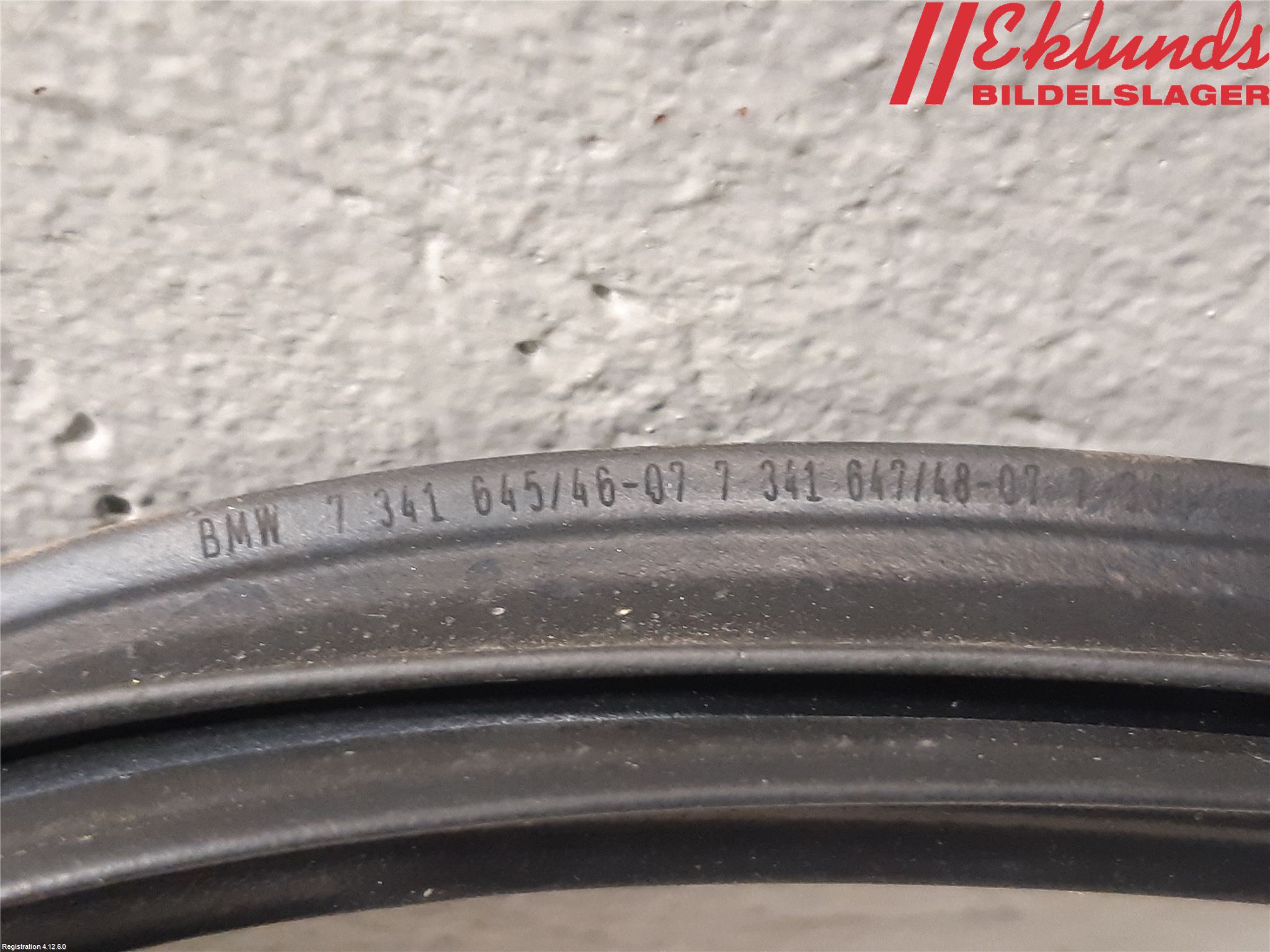 BMW 5 G30/G31/F90 17-23 Dörr Gummilist