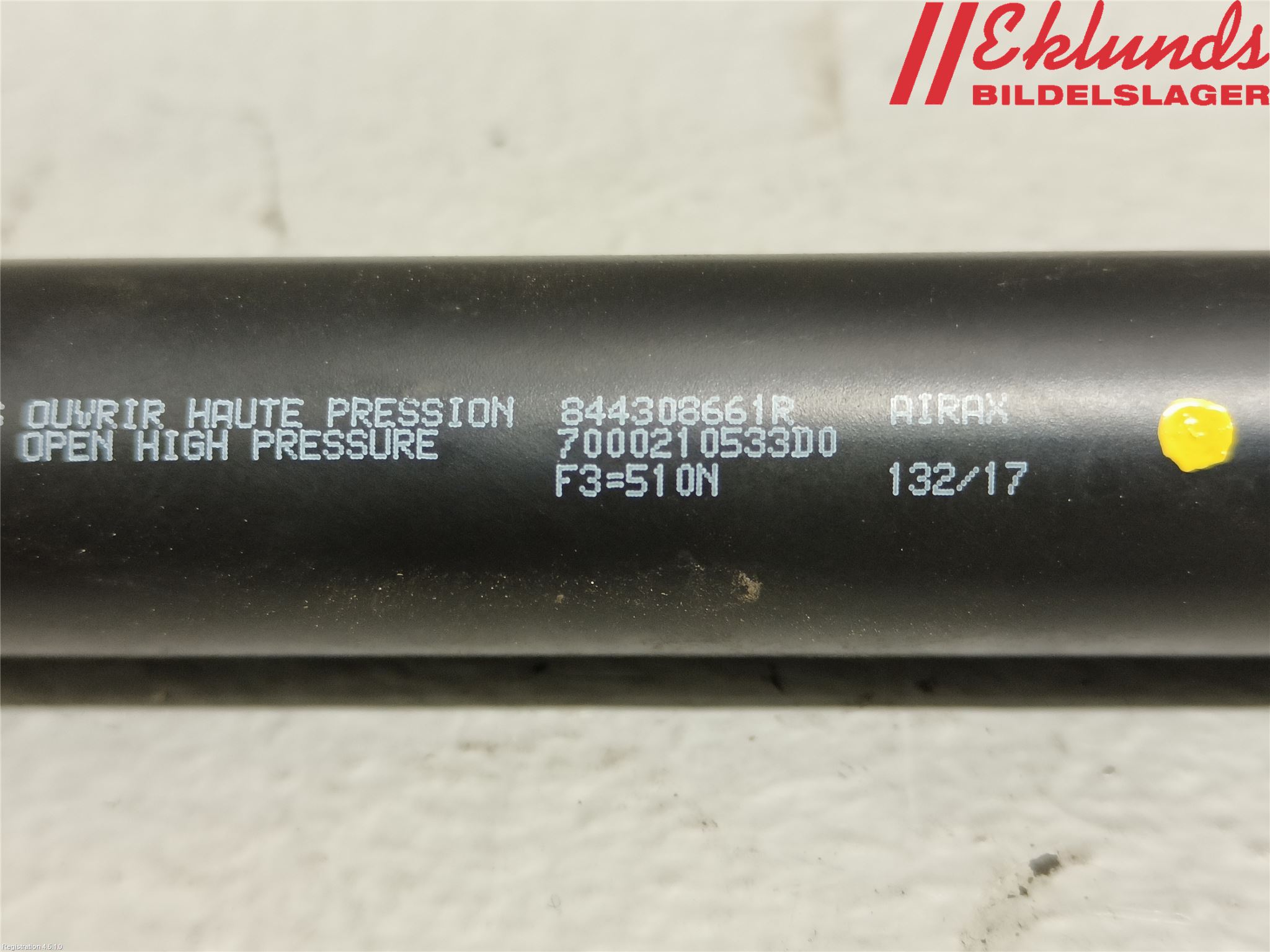 Renault CLIO IV 16-19 Gasfjäder Baklucka