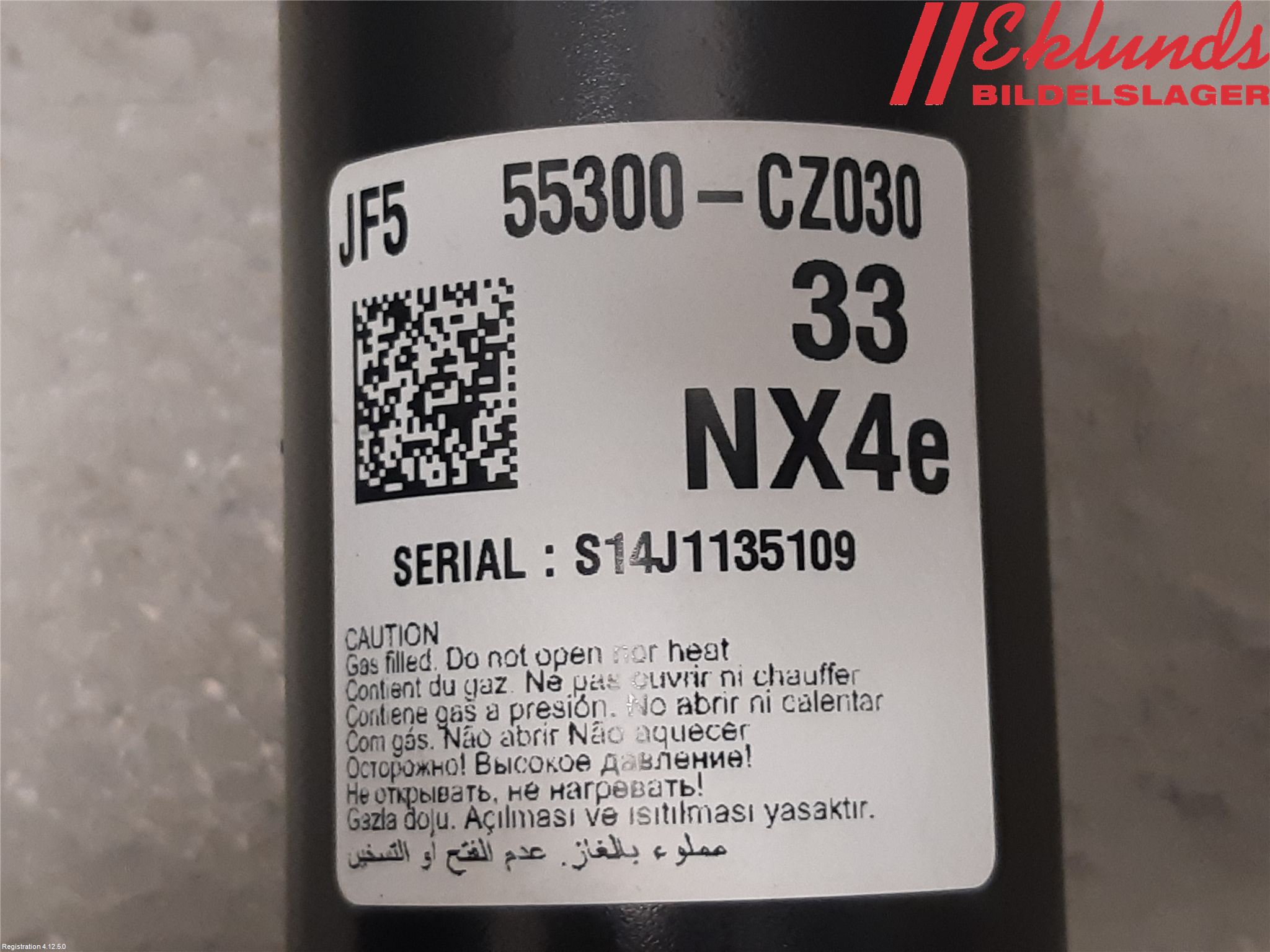 Hyundai TUCSON 05- Stötdämpare Bak