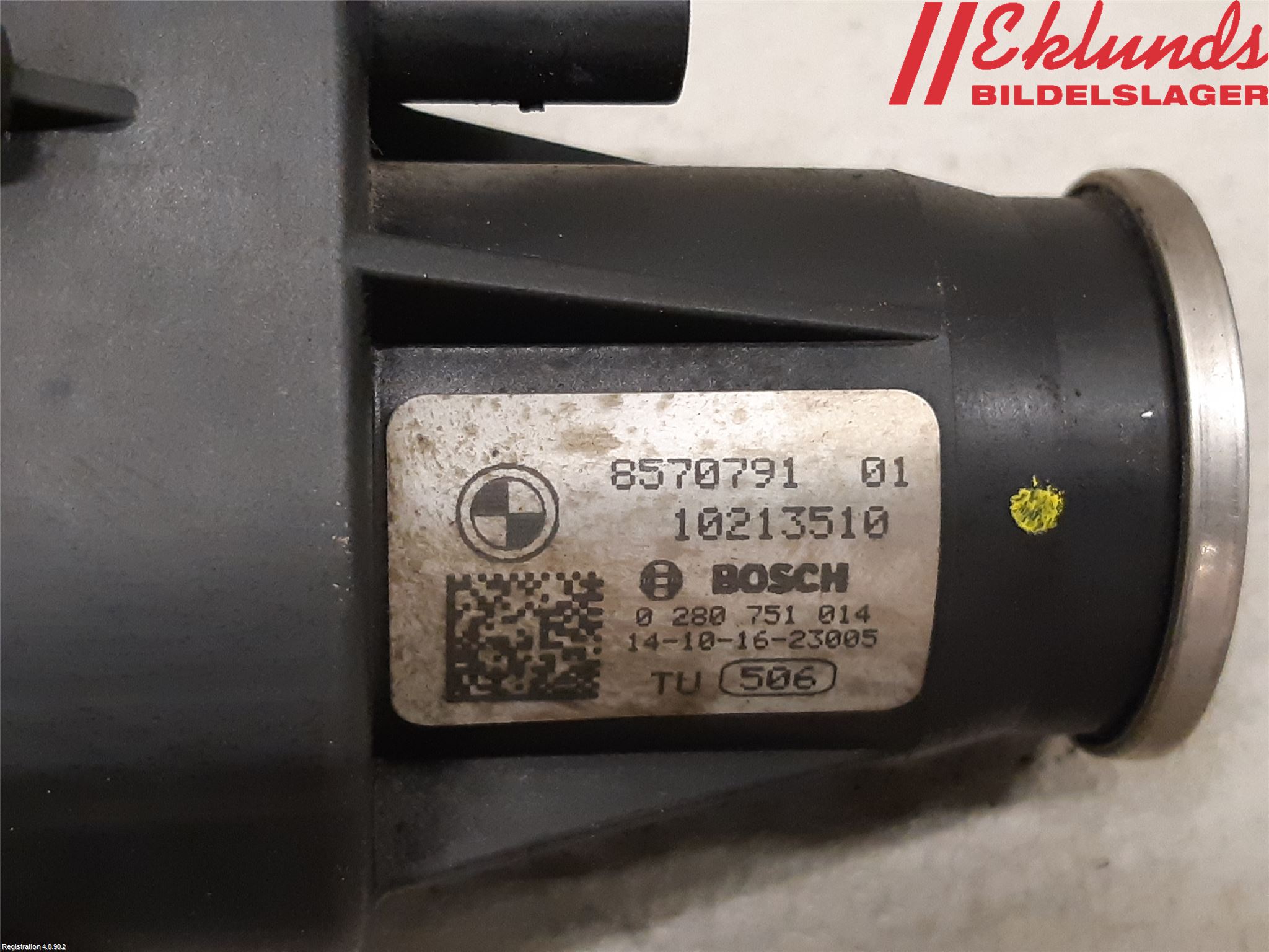 BMW 5 F10/F11/F18 09-17 Inj Virvelspjäll Ställmotor