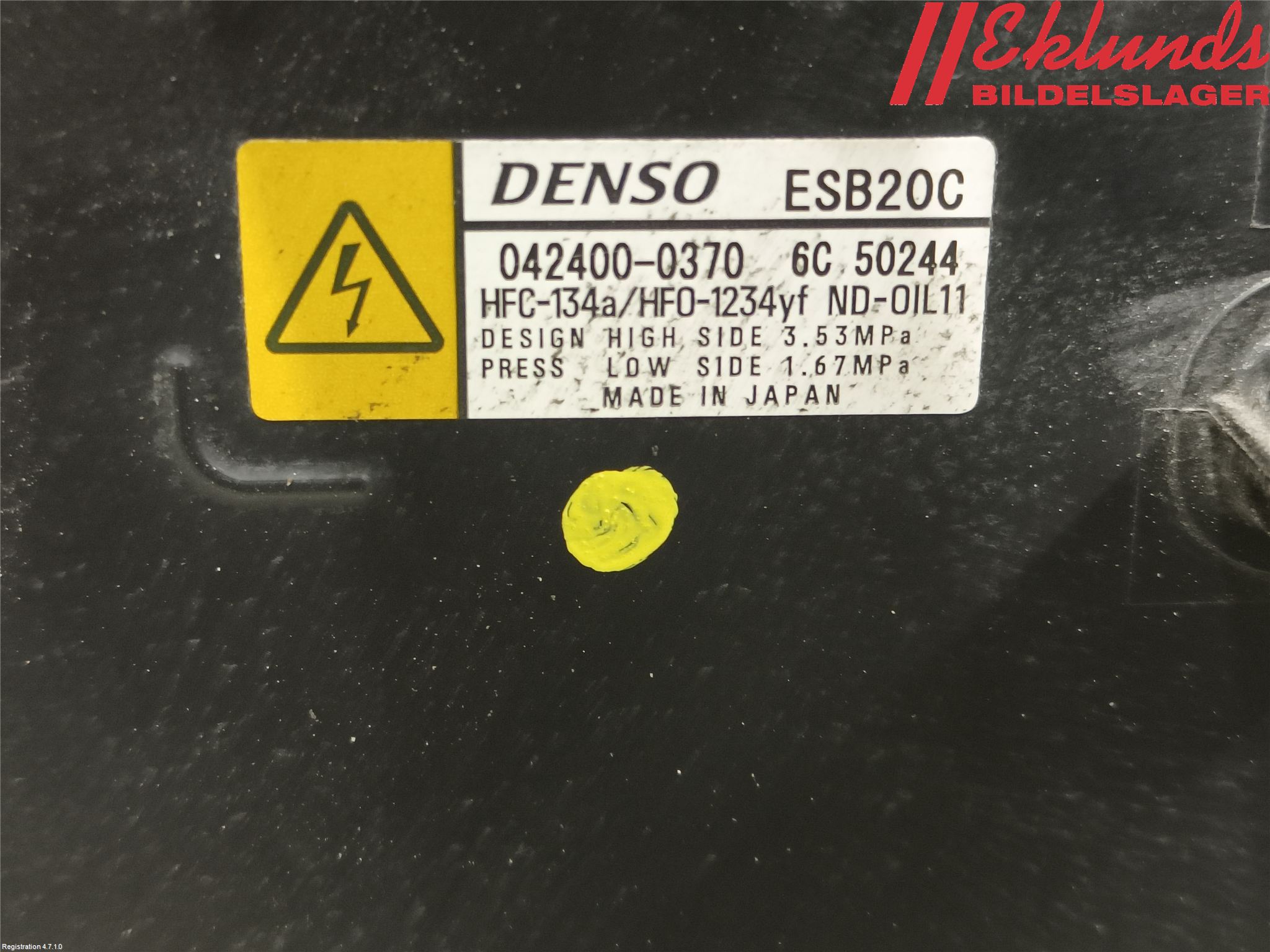 Toyota C-HR 16-23 Ac Kompressor